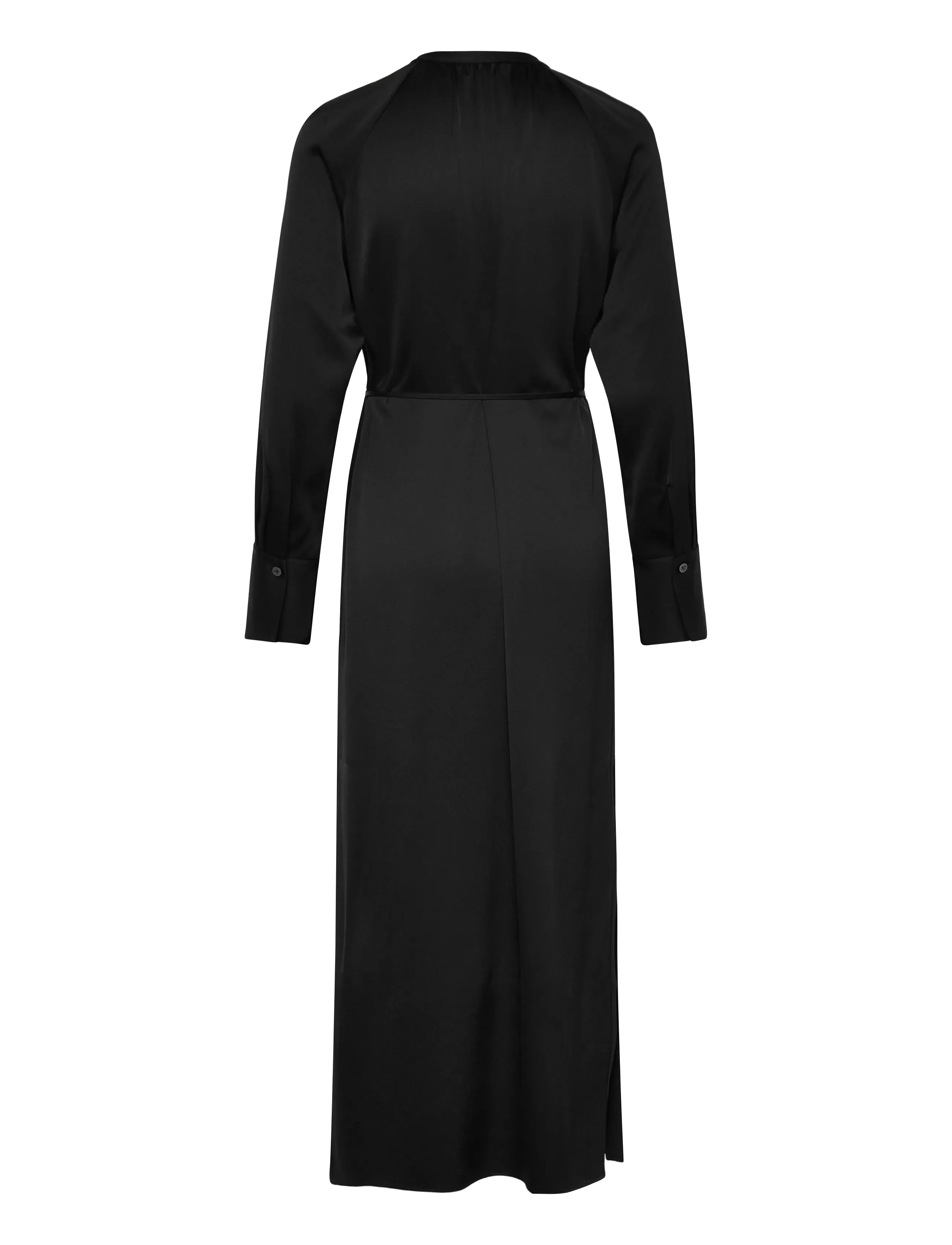 Filippa K - Gathered Raglan Dress - maxikleider - black - 1