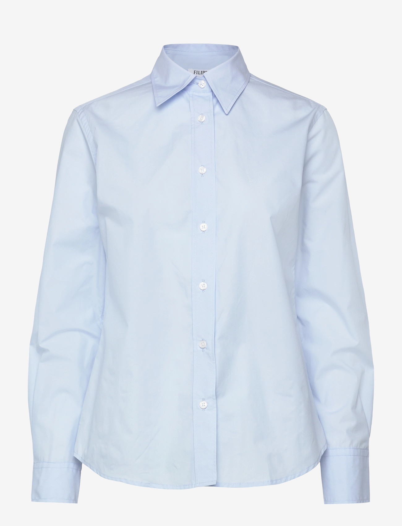 Filippa K - Classic Poplin Shirt - jeanshemden - light blue - 0