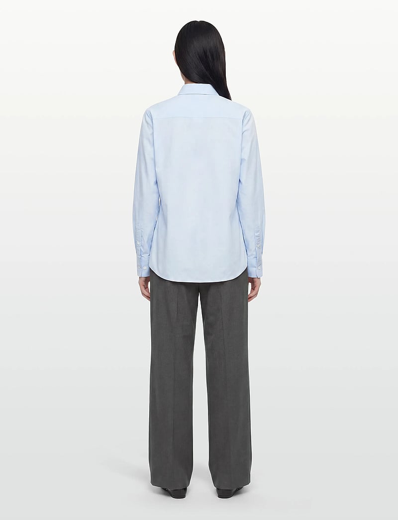 Filippa K - Classic Poplin Shirt - jeanshemden - light blue - 4