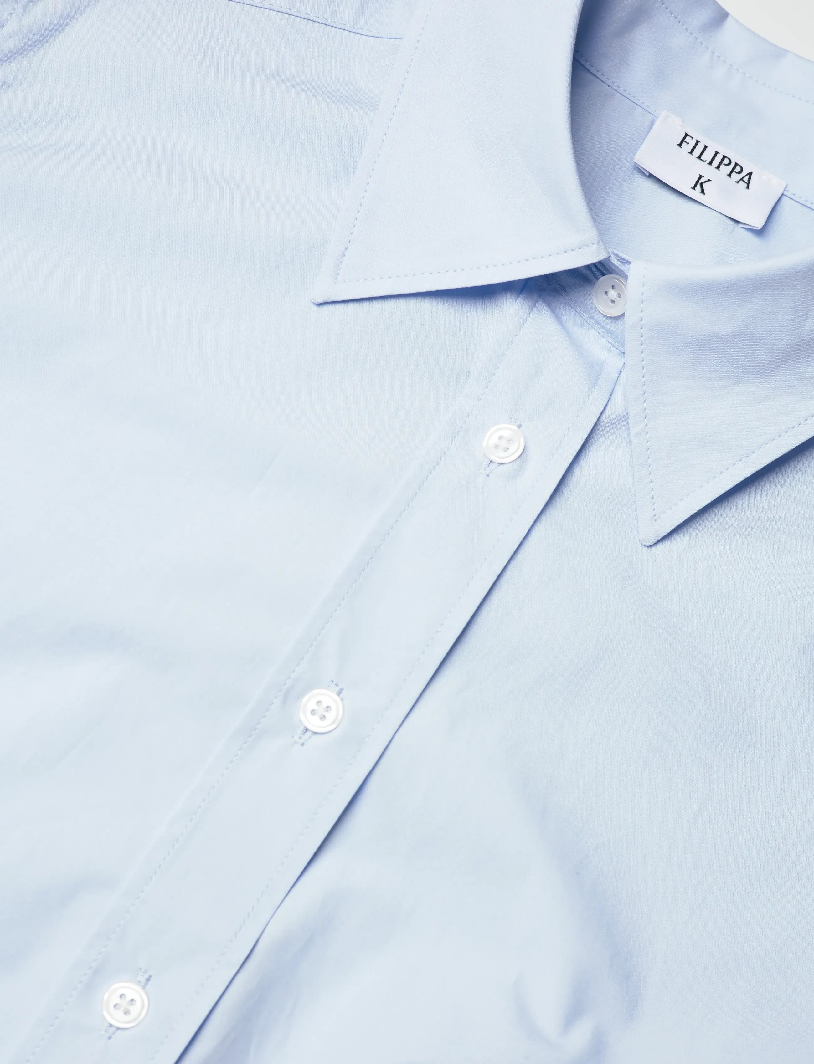 Filippa K - Classic Poplin Shirt - jeansskjortor - light blue - 5