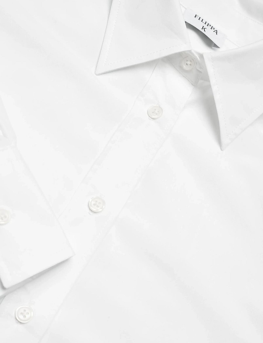 Filippa K - Classic Poplin Shirt - jeanshemden - white - 2