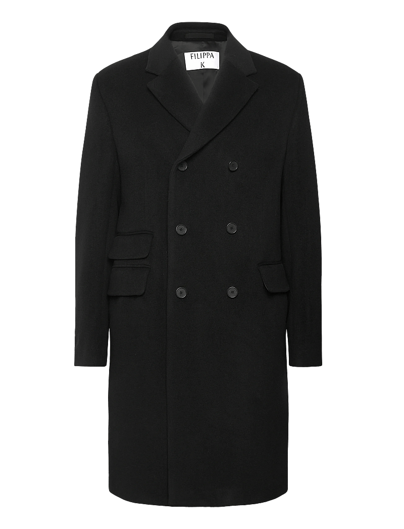 Filippa K - Patrick Overcoat - winterjacken - black - 0