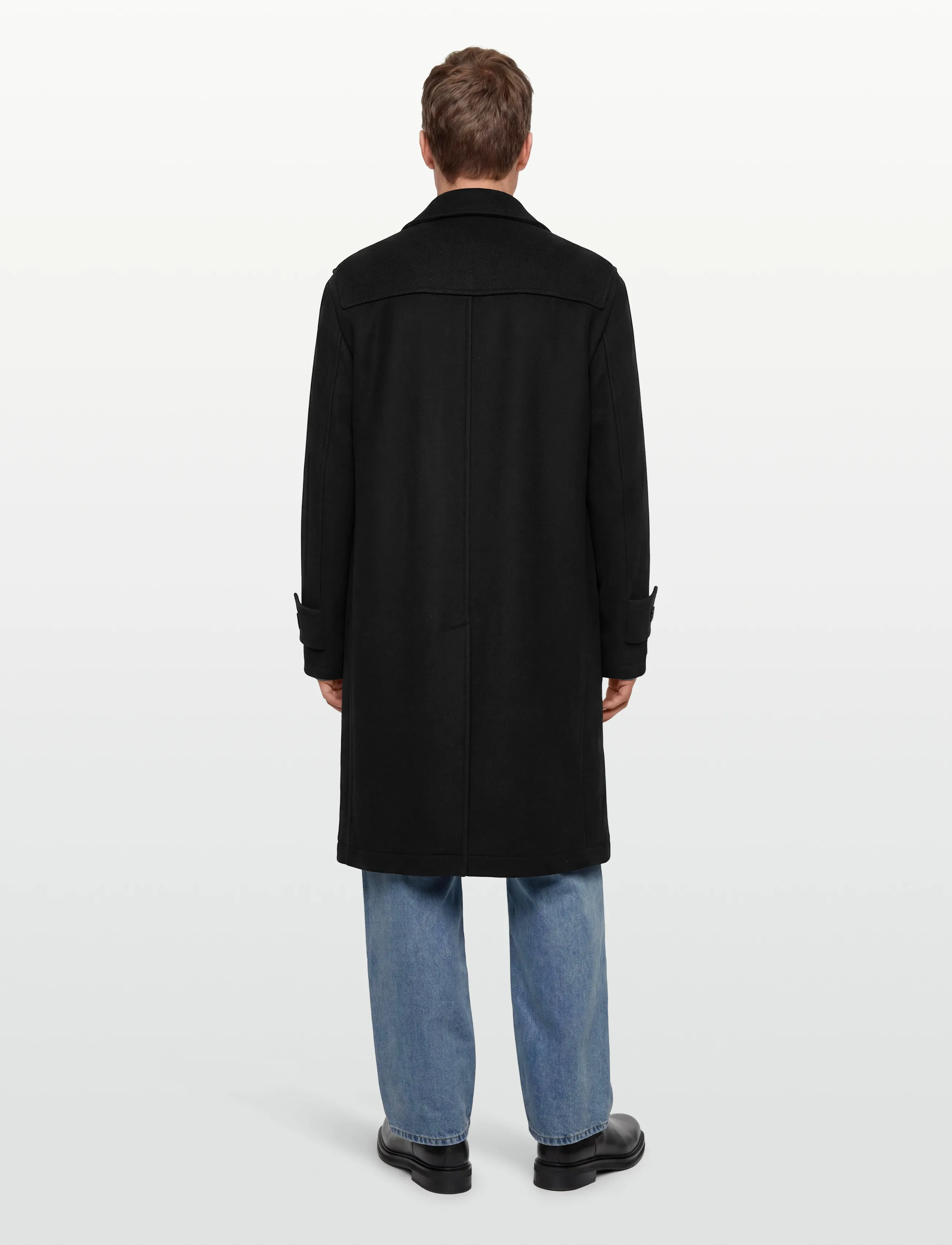 Filippa K - Monty Duffle Coat - kappor - black - 4