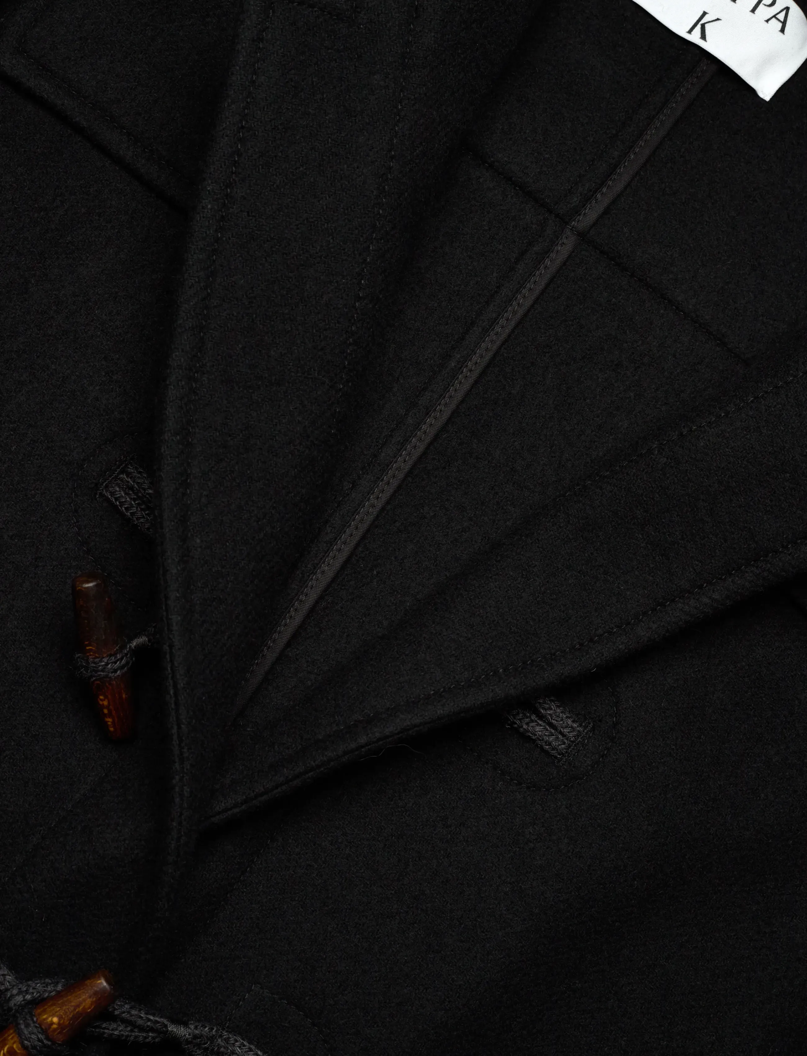 Filippa K - Monty Duffle Coat - ullrockar - black - 2