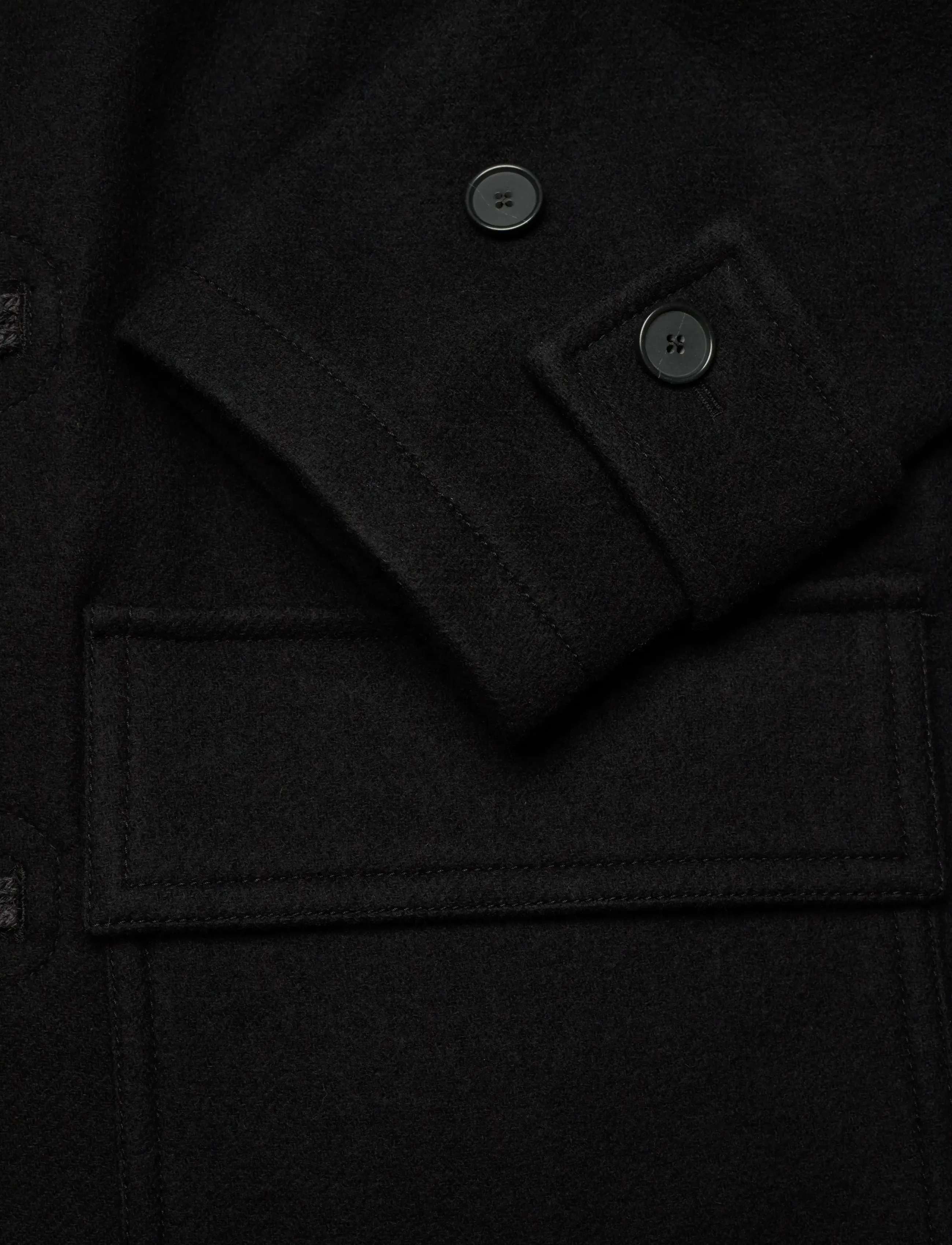Filippa K - Monty Duffle Coat - ullrockar - black - 3