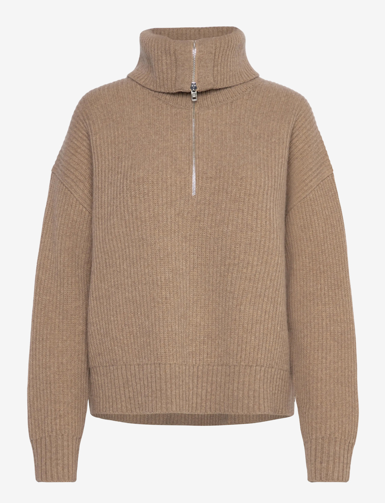 Filippa K Ribbed Wool Half Zip Sweater (FK31654) - Gensere - Boozt.com