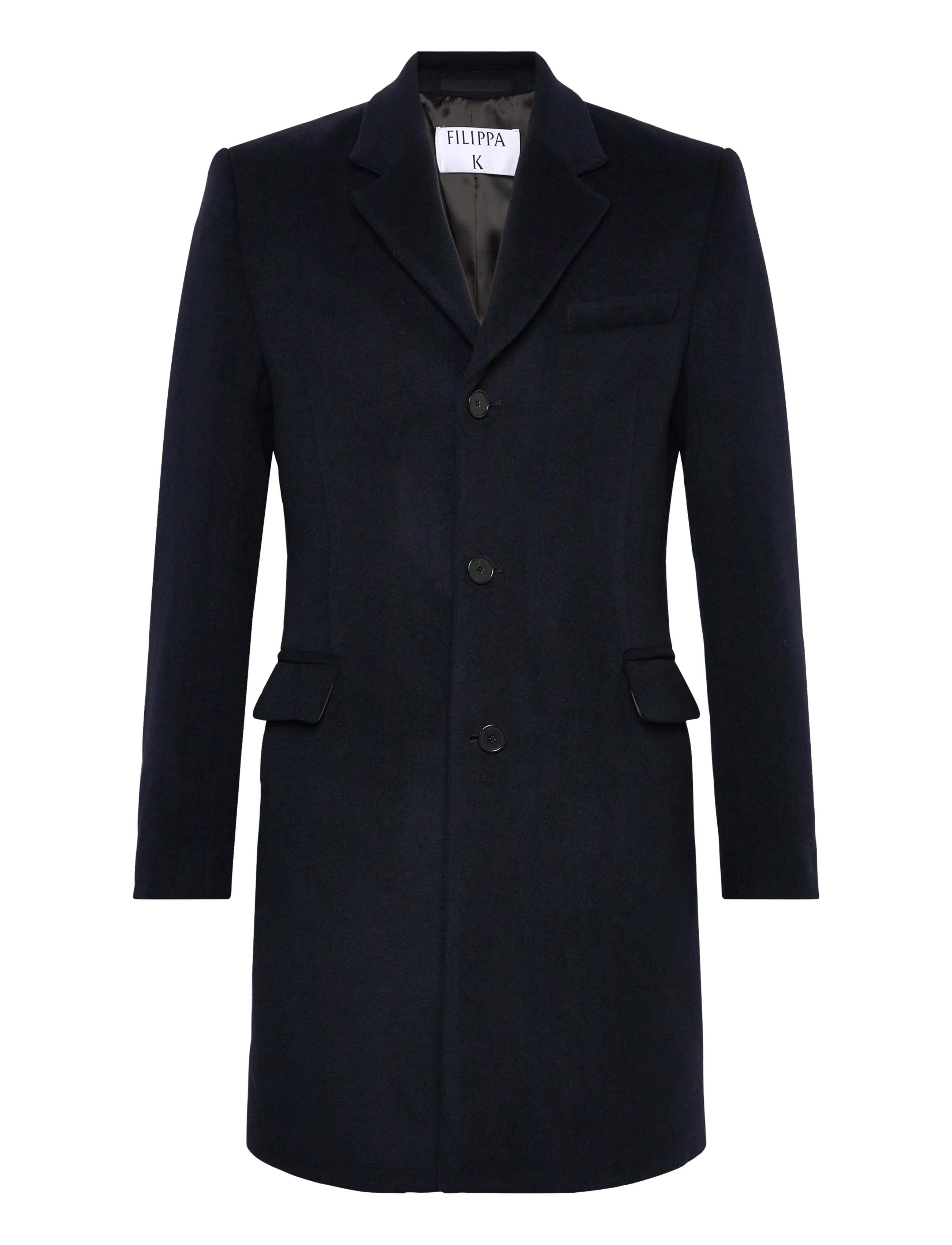 FILIPPA K William Wolle Mantel Navy - 50 - Herren