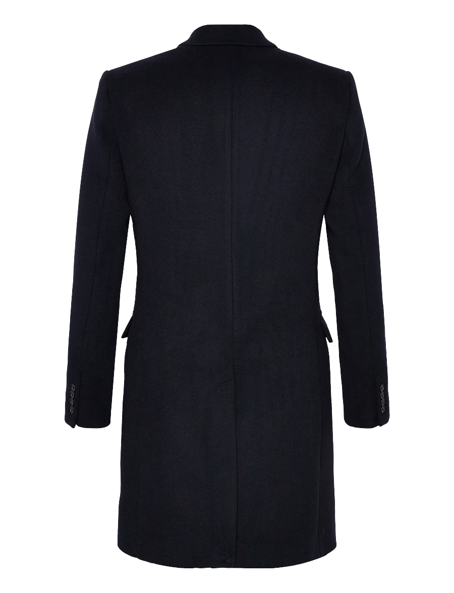 Filippa K - William Wool Coat - wollmäntel - navy - 1