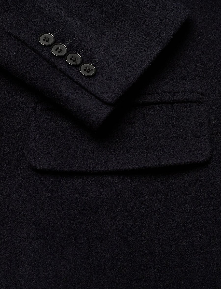 Filippa K - William Wool Coat - wollmäntel - navy - 3