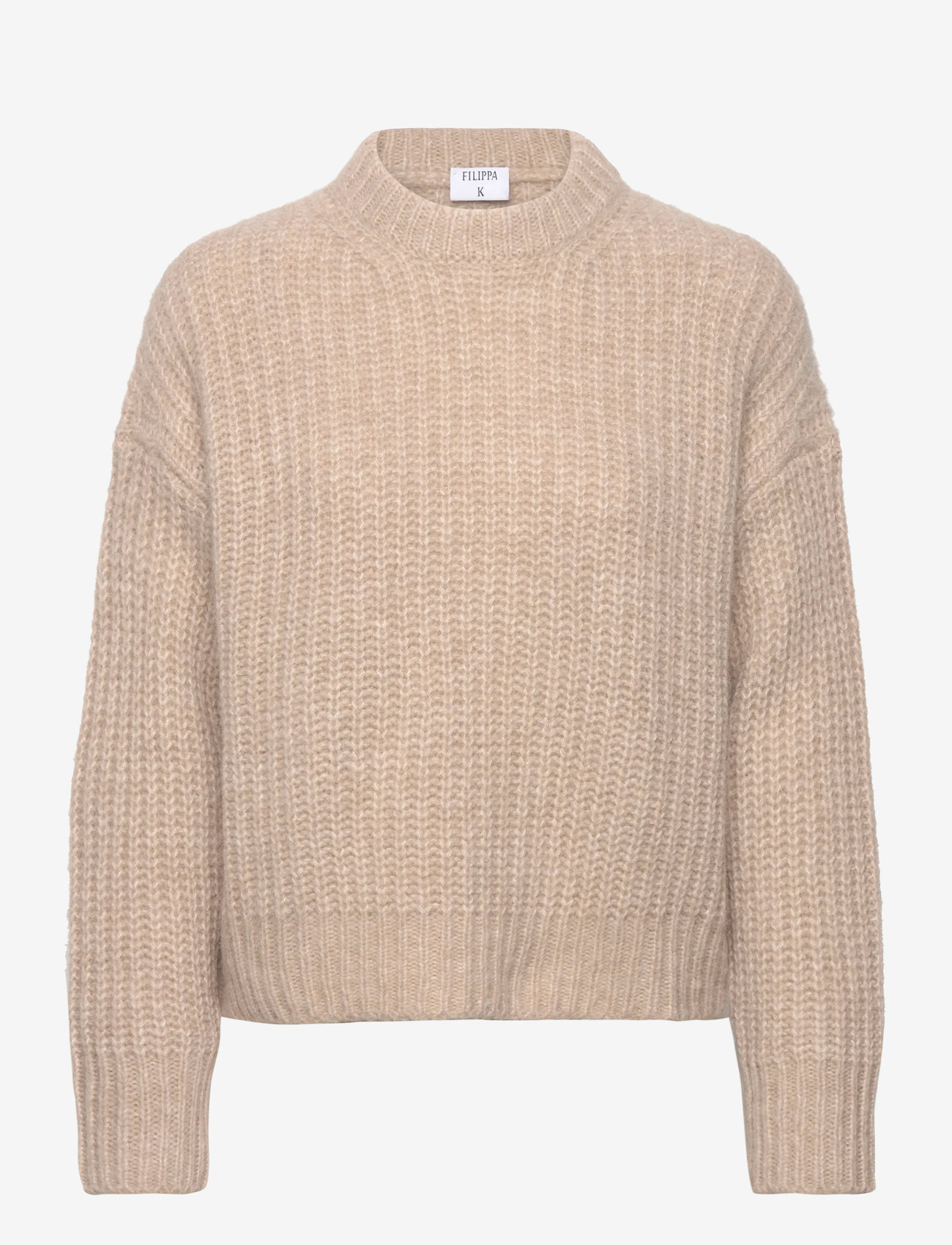 Filippa K - Soft Alpaca Sweater - efterårstøj - light beige - 0