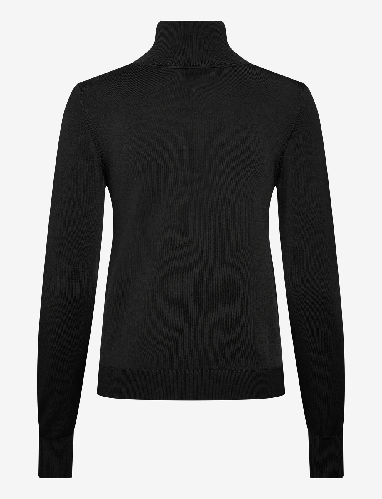 Filippa K - Glossy Knit Turtleneck Sweater - herbstliche kleidung - black - 1