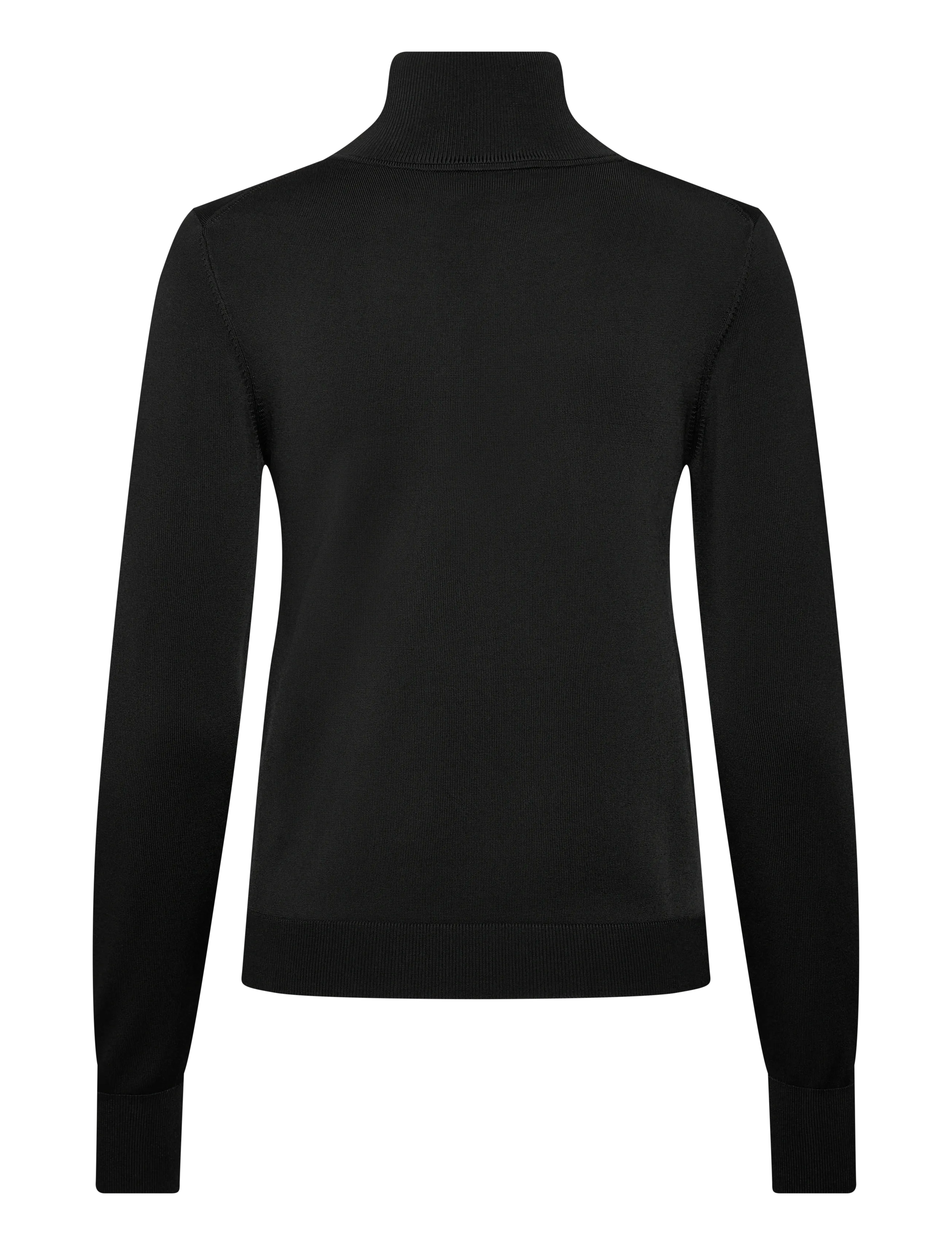 Filippa K - Glossy Knit Turtleneck Sweater - rullekraver - black - 1