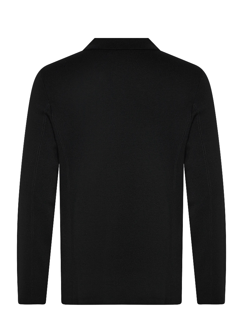 Filippa K - Wool Milano Knit Blazer - einreiher - black - 1