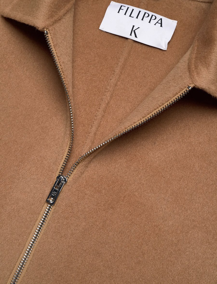 Filippa K - Doublé Coach Jacket - uldjakker - dark camel - 2