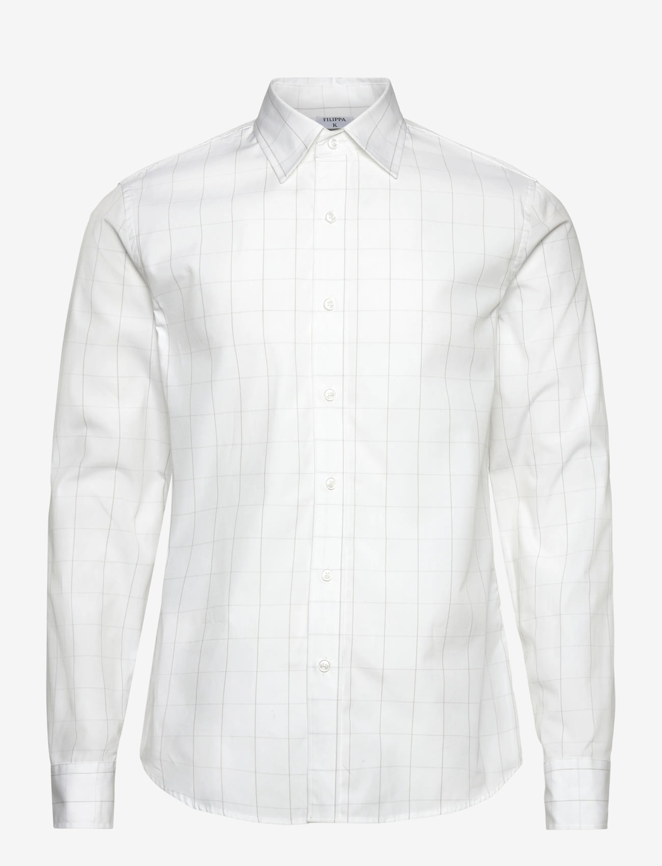 Filippa K - Classic Tailored Shirt - basic skjorter - white/chalk grey check - 0