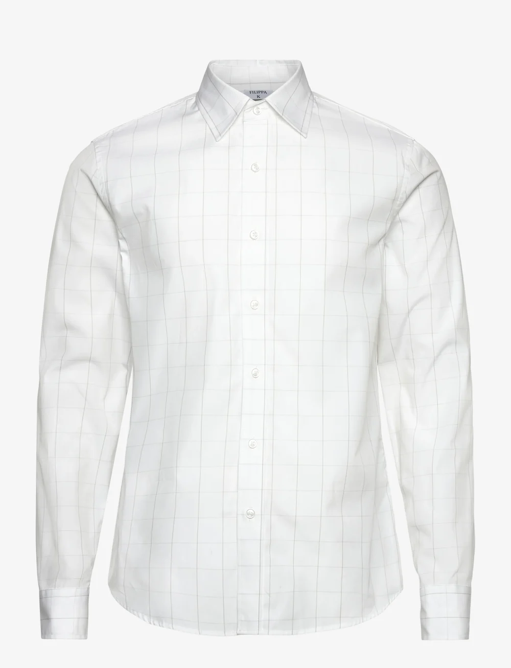 Filippa K - Classic Tailored Shirt - basic skjortor - white/chalk grey check - 0