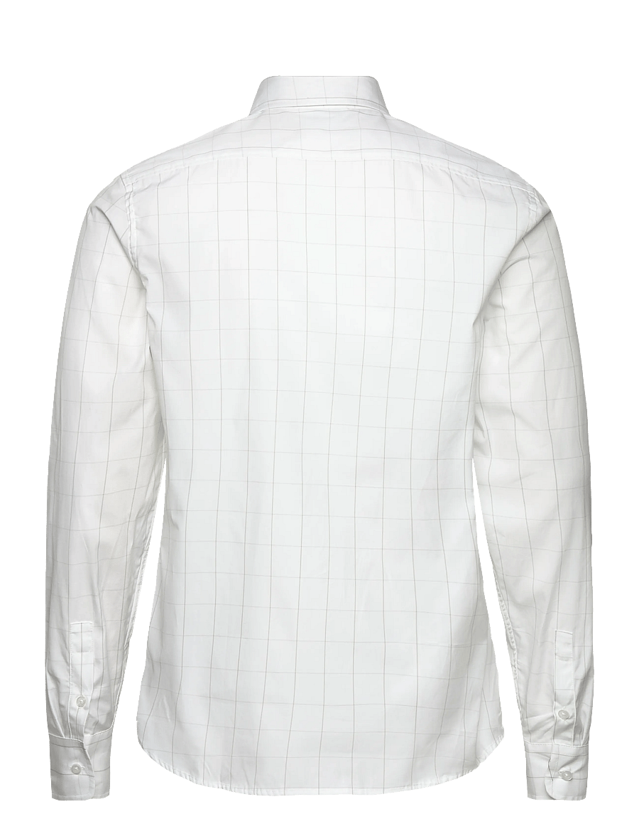 Filippa K - Classic Tailored Shirt - geruite overhemden - white/chalk grey check - 1