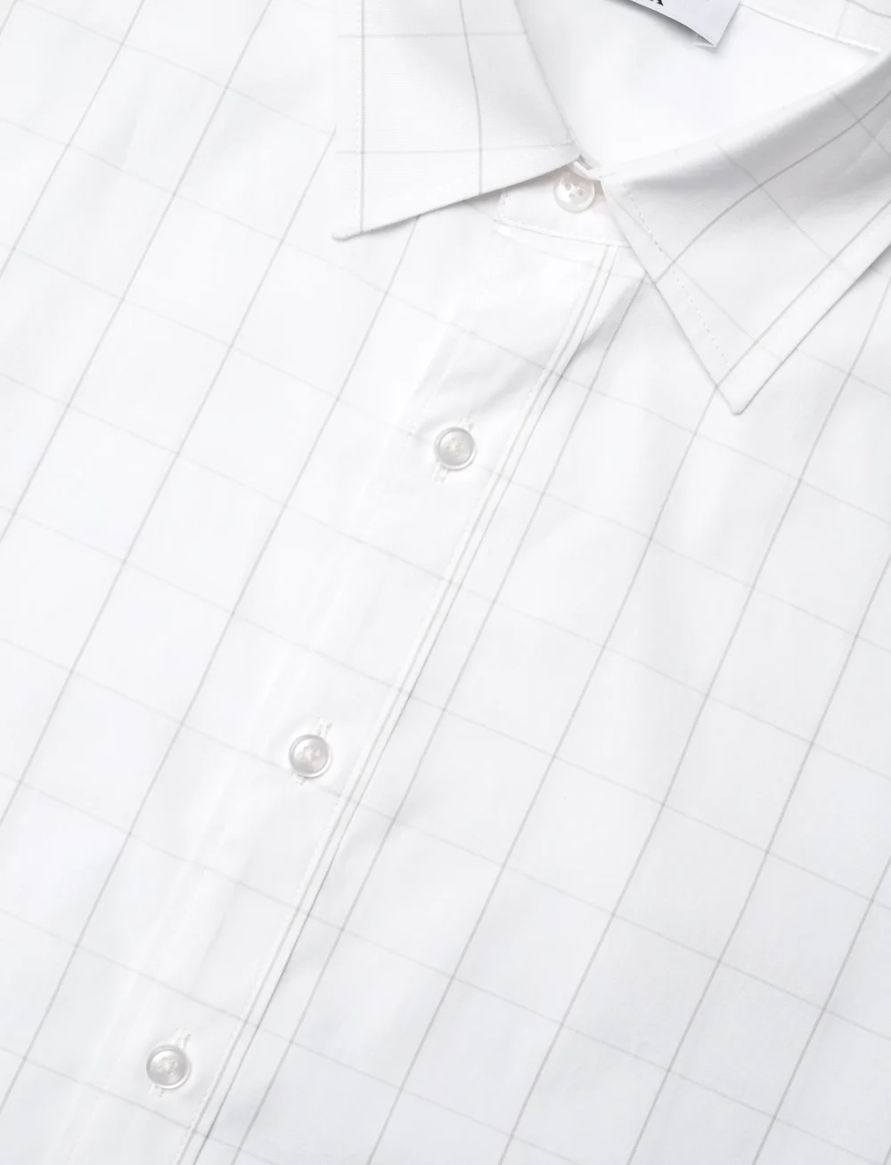 Filippa K - Classic Tailored Shirt - basic skjortor - white/chalk grey check - 3