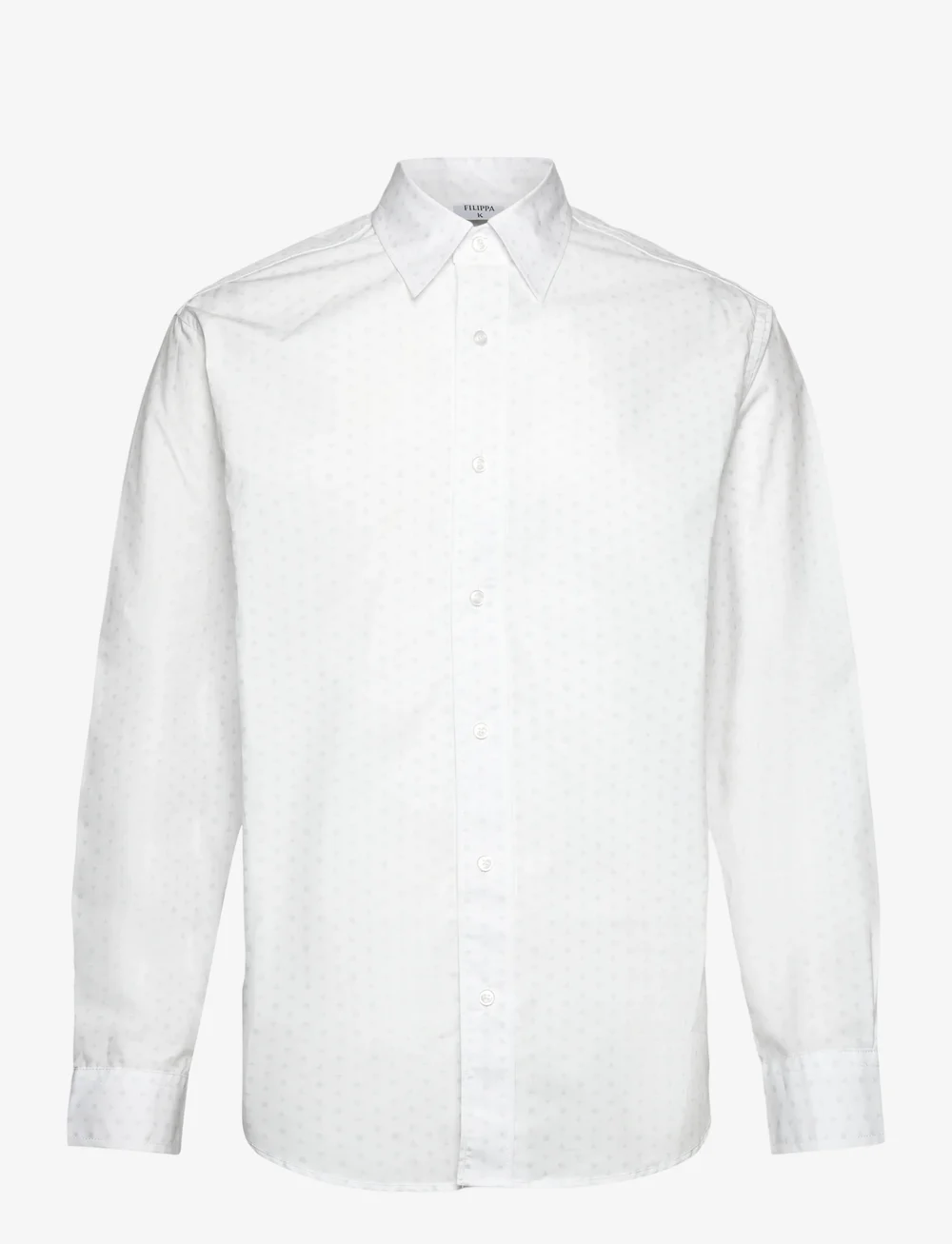 Filippa K - Relaxed Tailored Shirt - basic overhemden - white/chalk grey pattern - 0