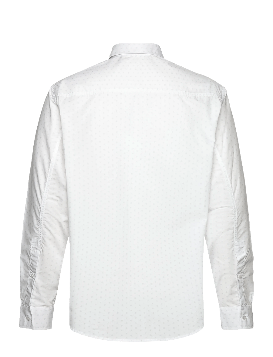 Filippa K - Relaxed Tailored Shirt - casual hemden - white/chalk grey pattern - 1
