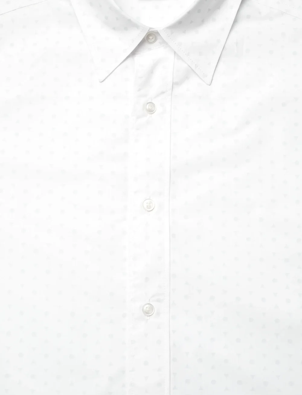 Filippa K - Relaxed Tailored Shirt - basic overhemden - white/chalk grey pattern - 2