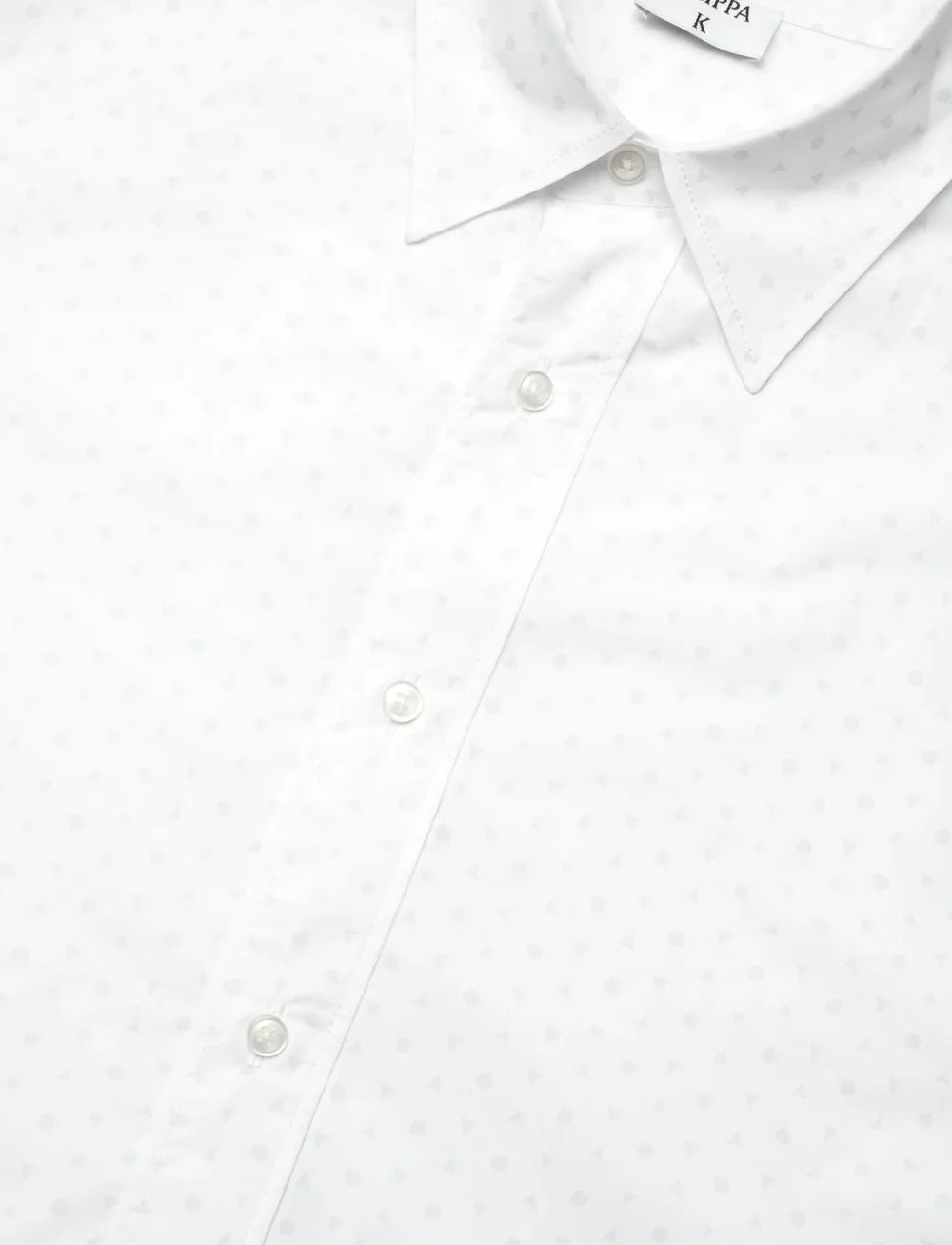 Filippa K - Relaxed Tailored Shirt - basic overhemden - white/chalk grey pattern - 3
