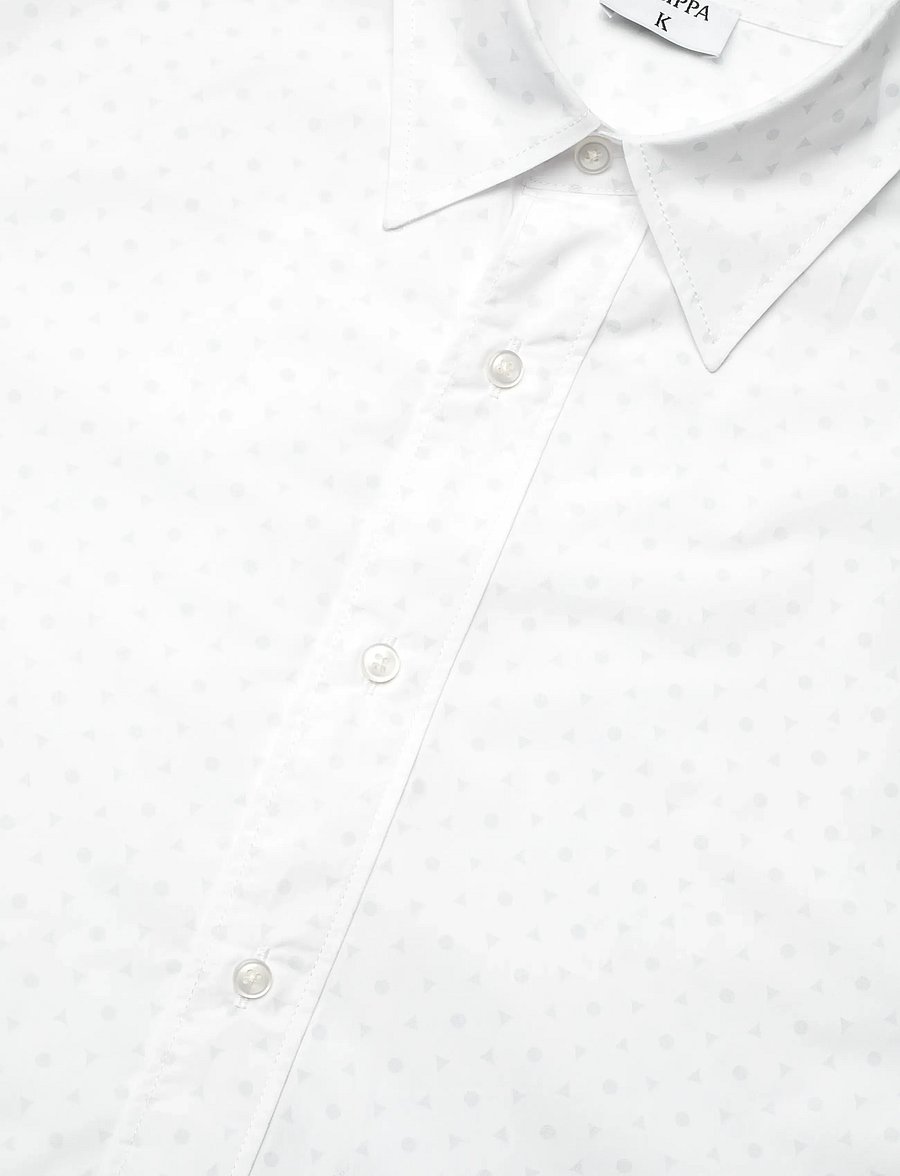 Filippa K - Relaxed Tailored Shirt - casual hemden - white/chalk grey pattern - 3