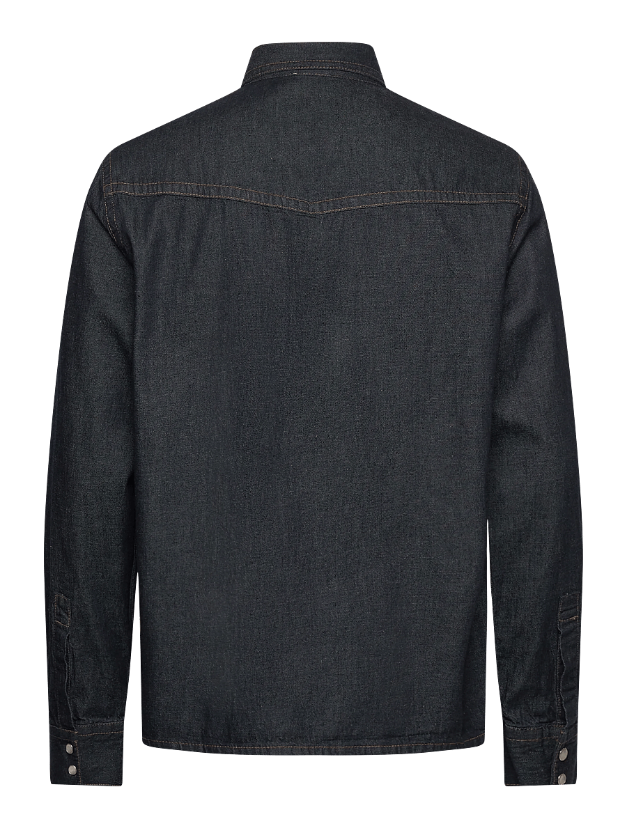 Filippa K - Western Denim Shirt - chemises en jean - rinsed blue wash - 1
