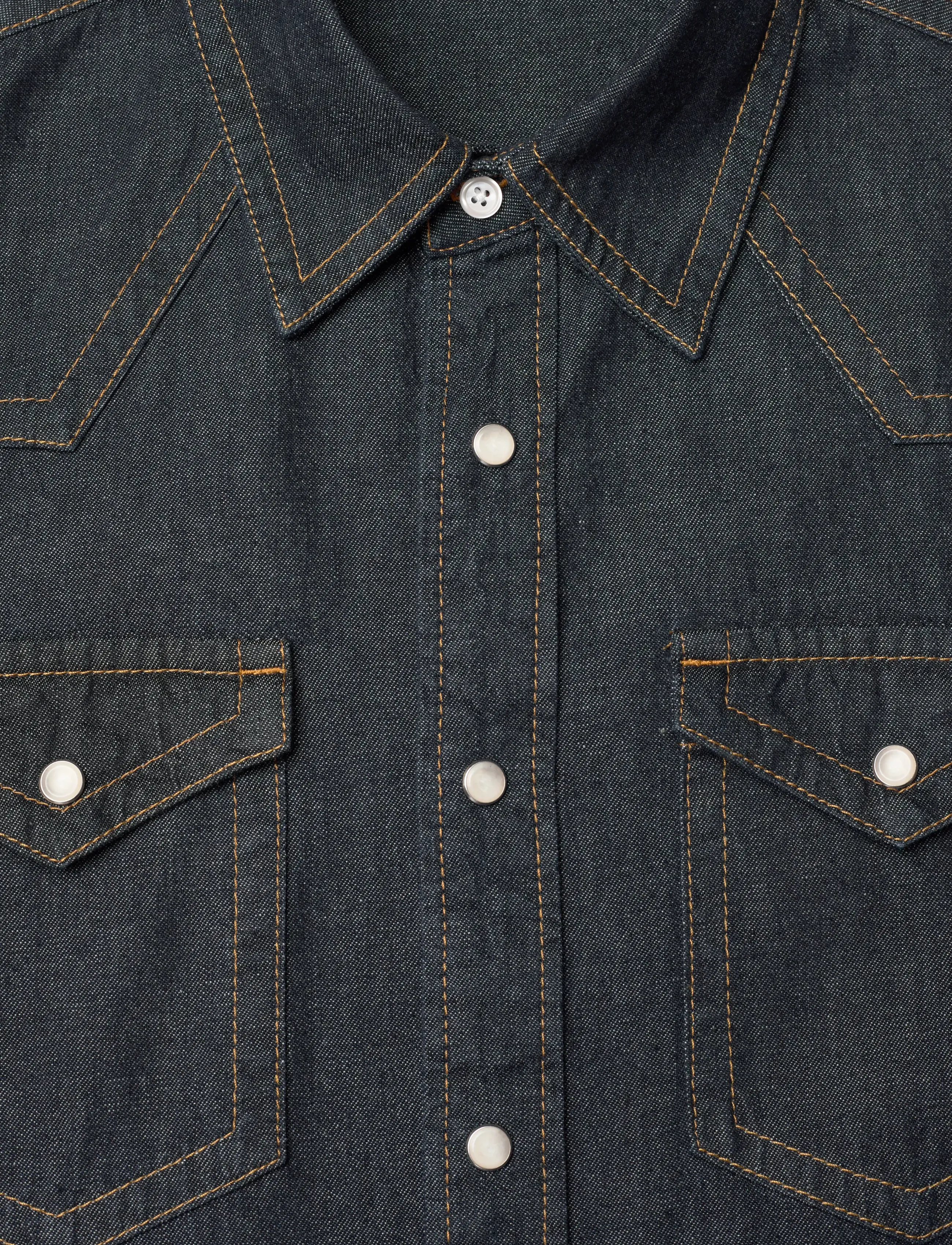 Filippa K - Western Denim Shirt - jeanshemden - rinsed blue wash - 2