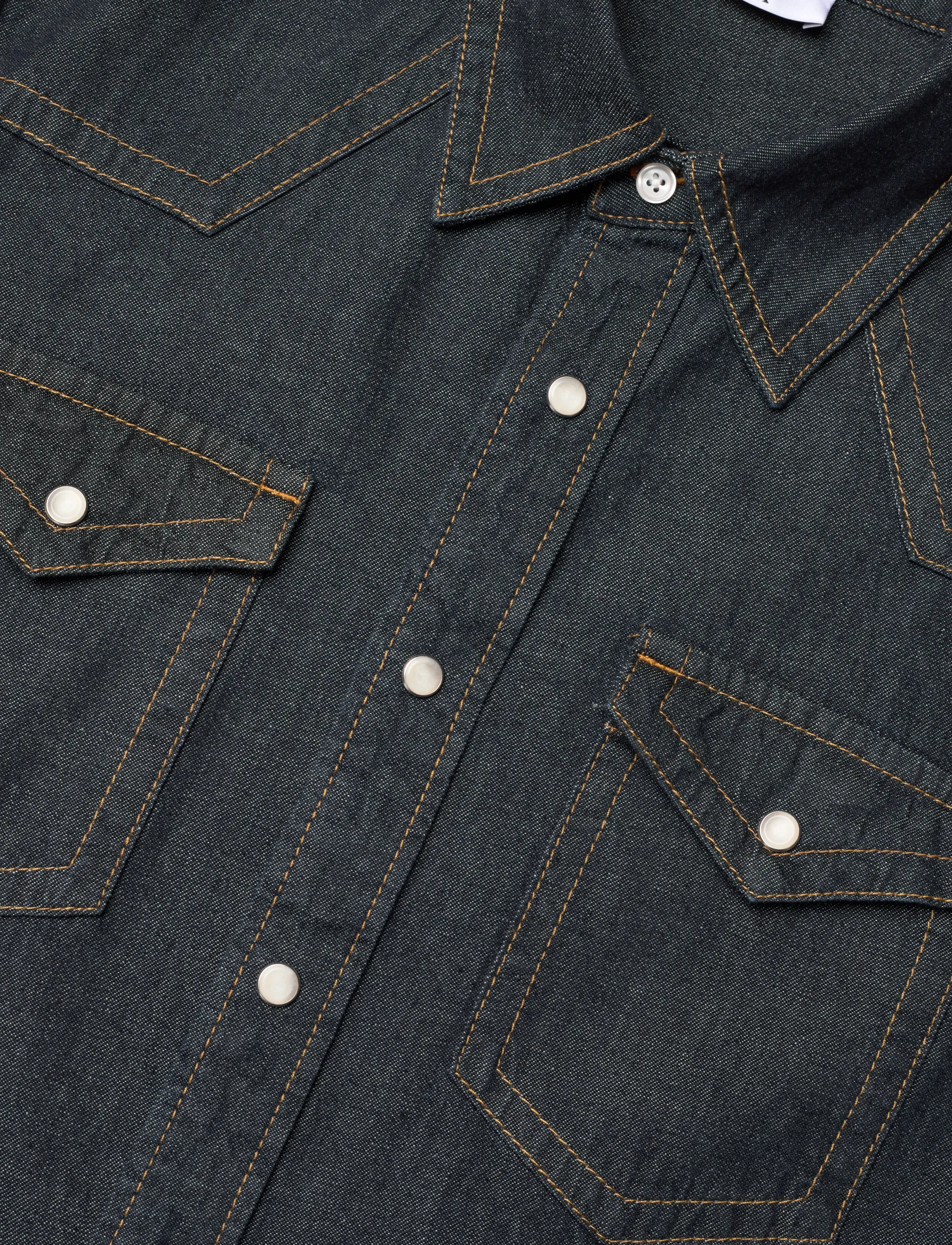 Filippa K - Western Denim Shirt - jeanshemden - rinsed blue wash - 3