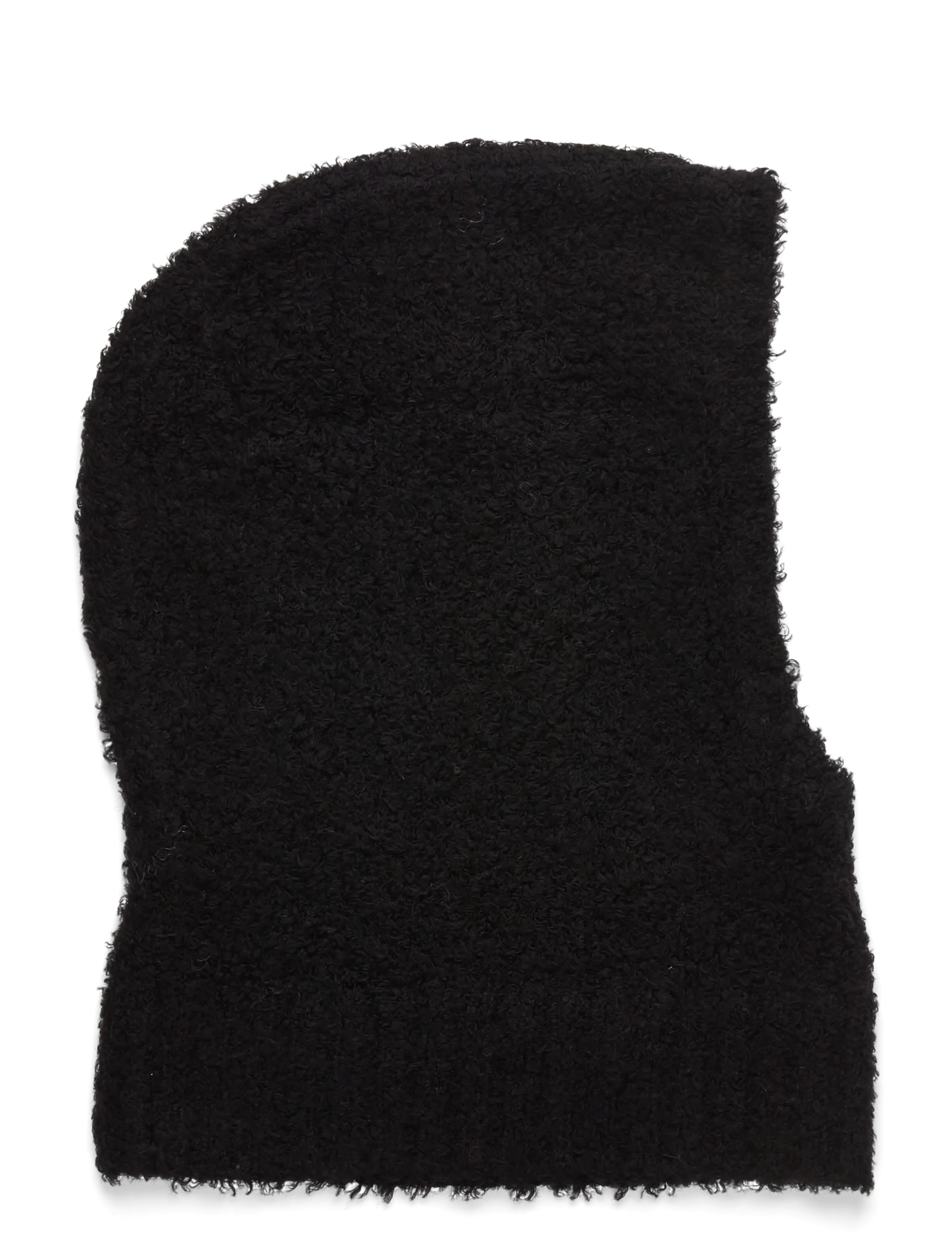 Fluffy Balaclava - BLACK