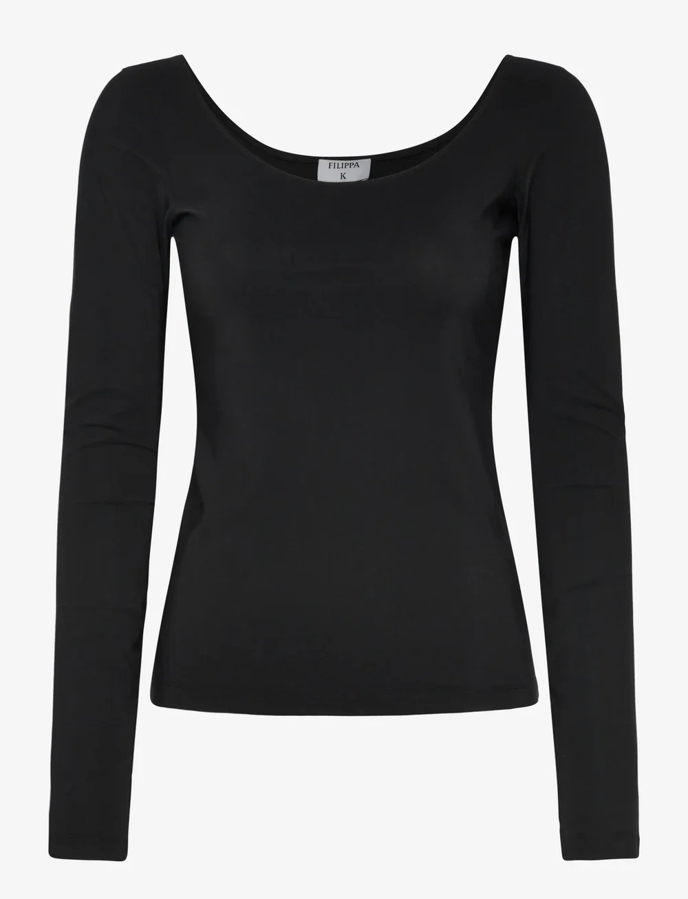 Filippa K - Ballet Top - långärmade toppar - black - 0