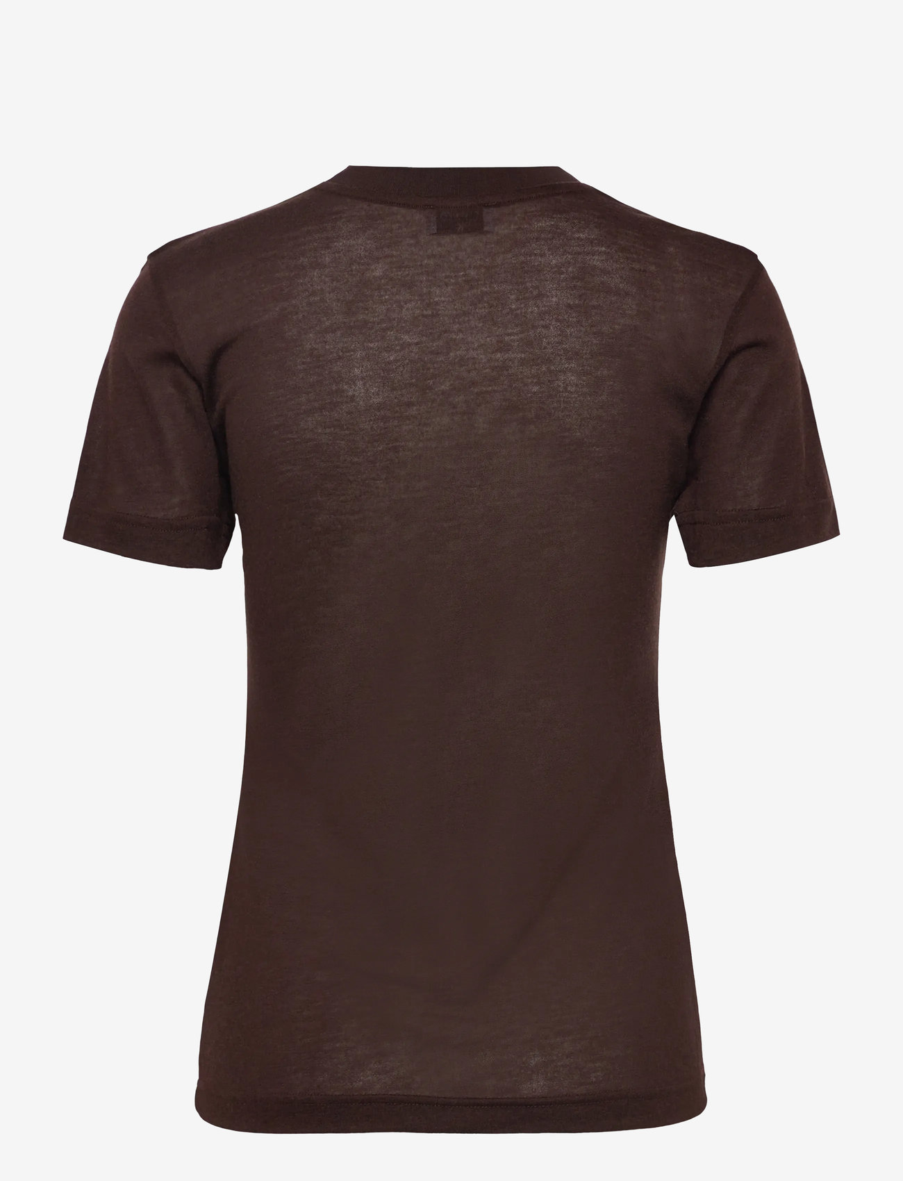 Filippa K - Lyocell Cashmere Tee - brown - 1