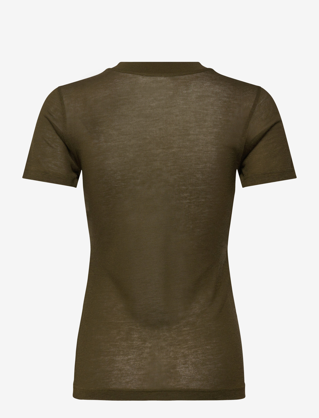 Filippa K - Lyocell Cashmere Tee - kaschmir - midnight green - 1