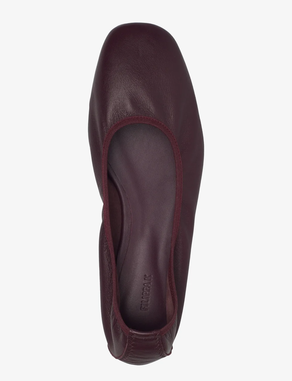 Filippa K - Rey Flats - ballerinaer - burgundy - 3