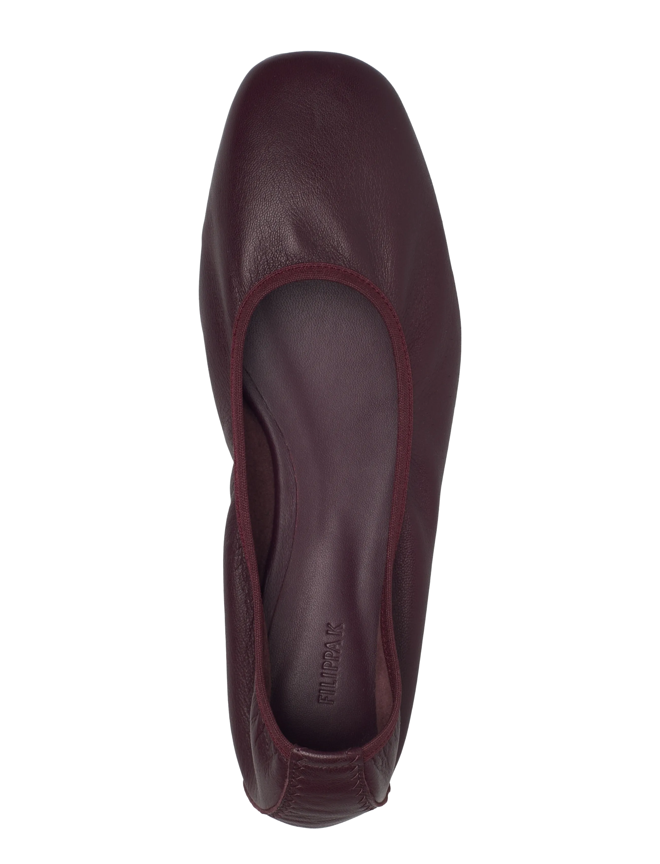 Filippa K - Rey Flats - konfirmationstøj - burgundy - 3