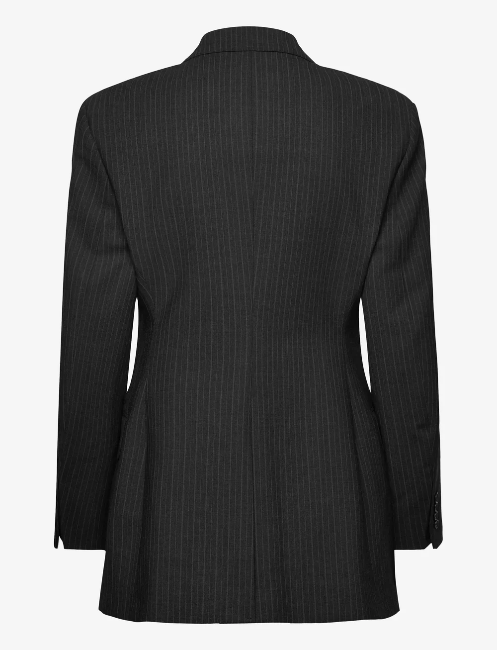 Filippa K - Hourglass Pinstripe Blazer - enkelknäppta kavajer - anthracite melange - 1