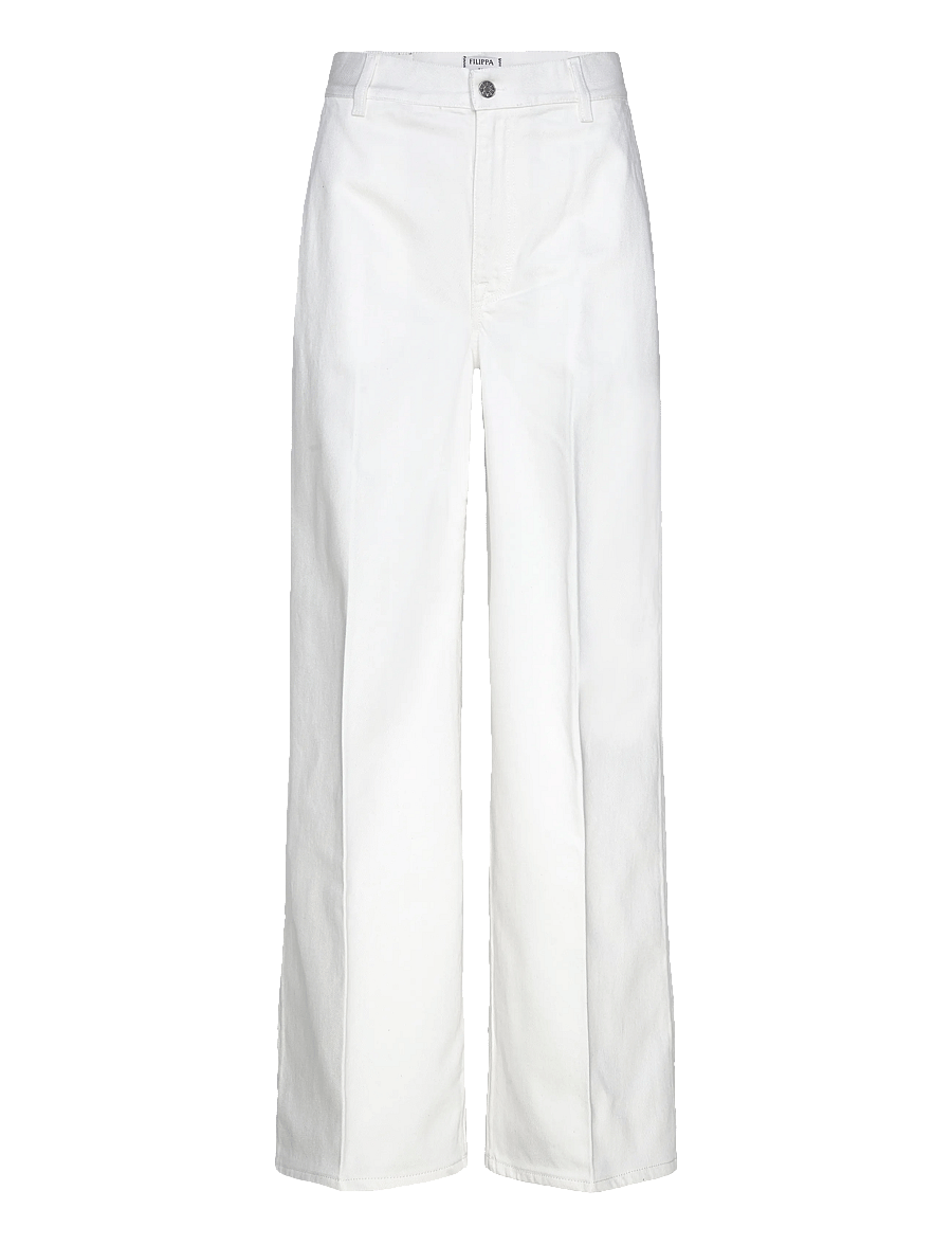 Filippa K - Wide Leg Jean - sirge säärega teksad - ecru wash - 0