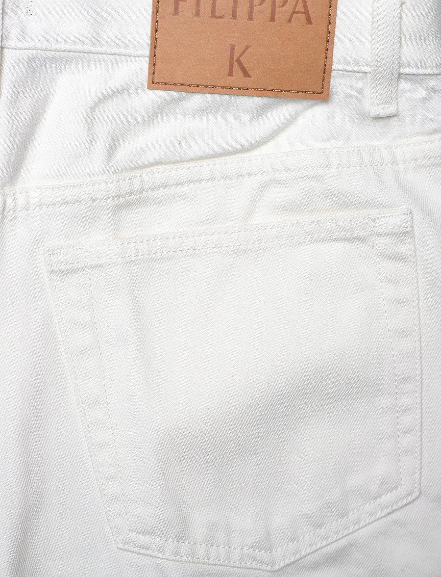 Filippa K - Wide Leg Jean - sirge säärega teksad - ecru wash - 4