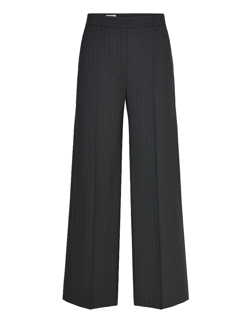 Filippa K - Harlow Pinstripe Trousers - formell - black pinstripe - 0