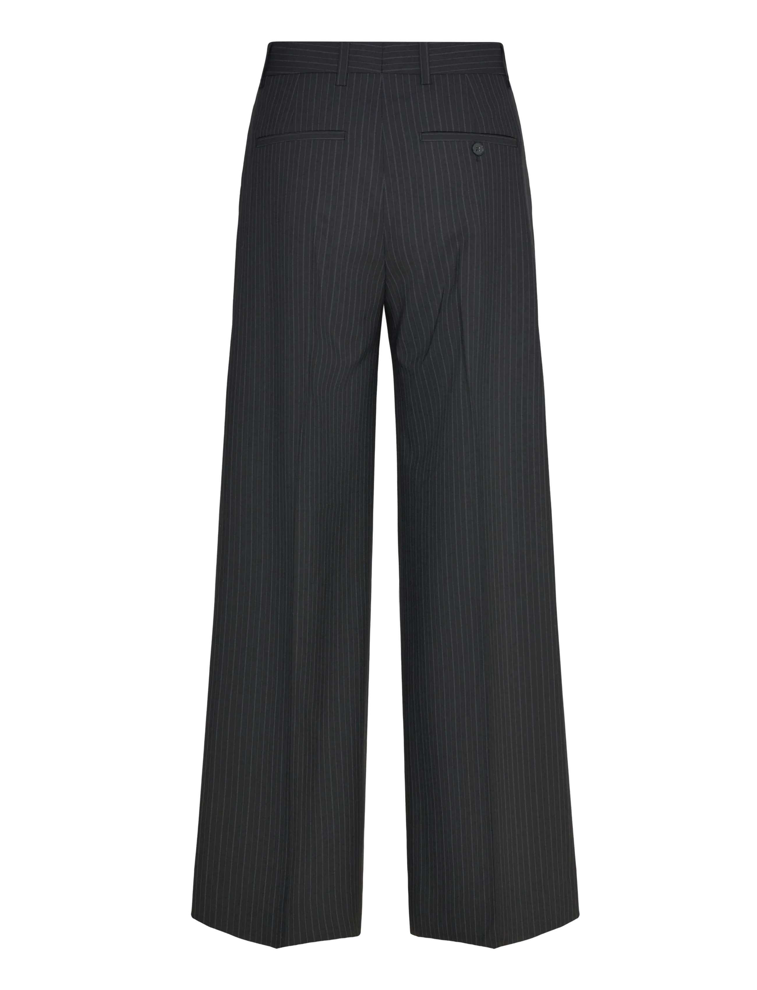 Filippa K - Harlow Pinstripe Trousers - pantalons habillés - black pinstripe - 1