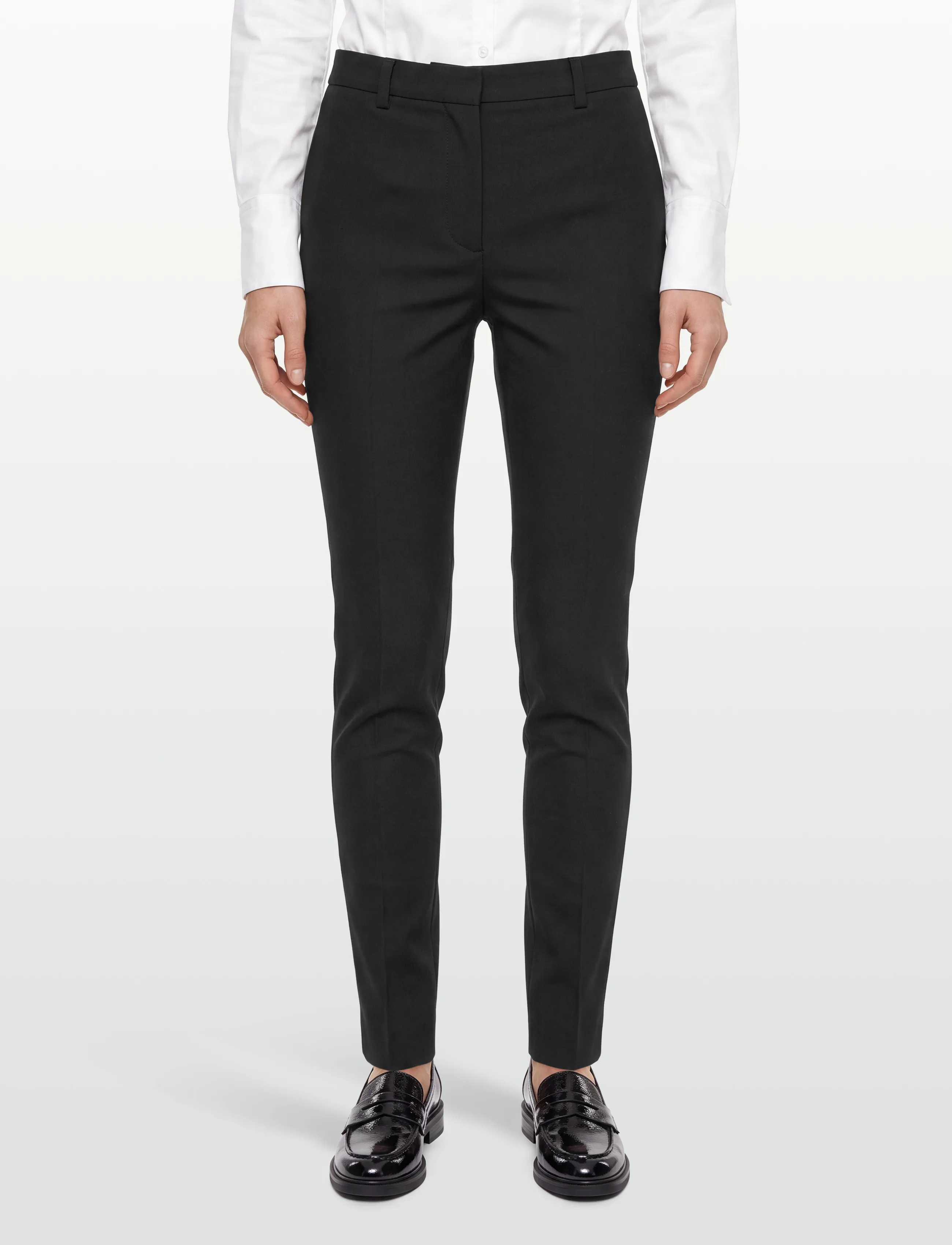 Filippa K - Emma Slim Trousers - slim fit hosen - black - 3