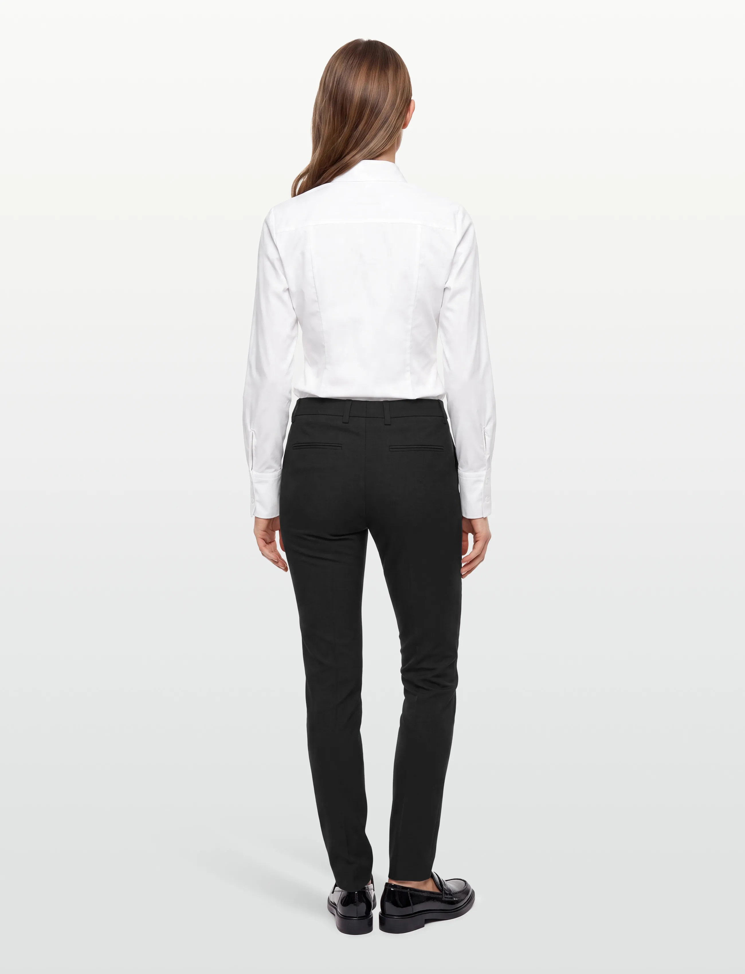 Filippa K - Emma Slim Trousers - slim fit hosen - black - 4