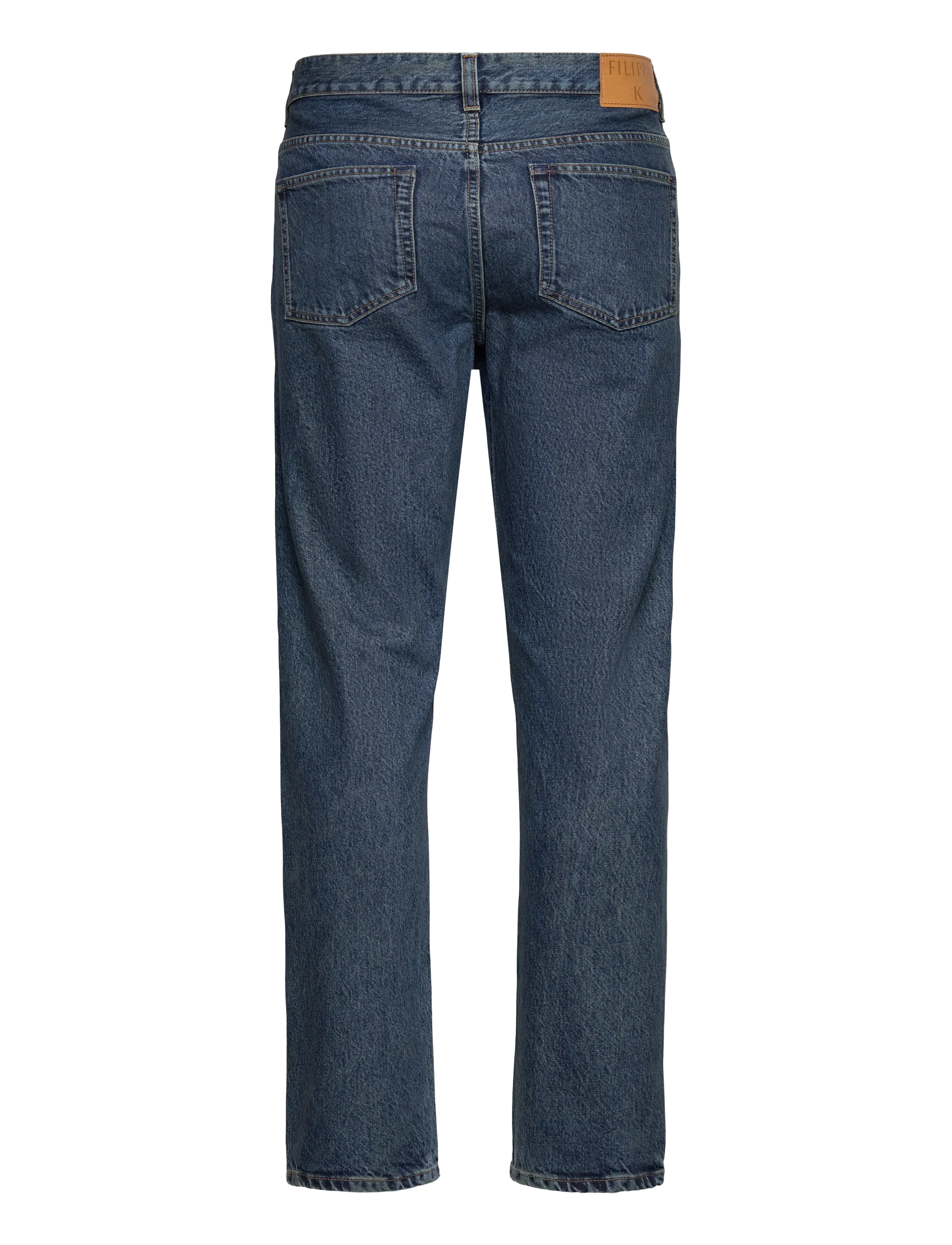Filippa K - Tapered Cropped Jeans - regular jeans - washed mid blue - 1