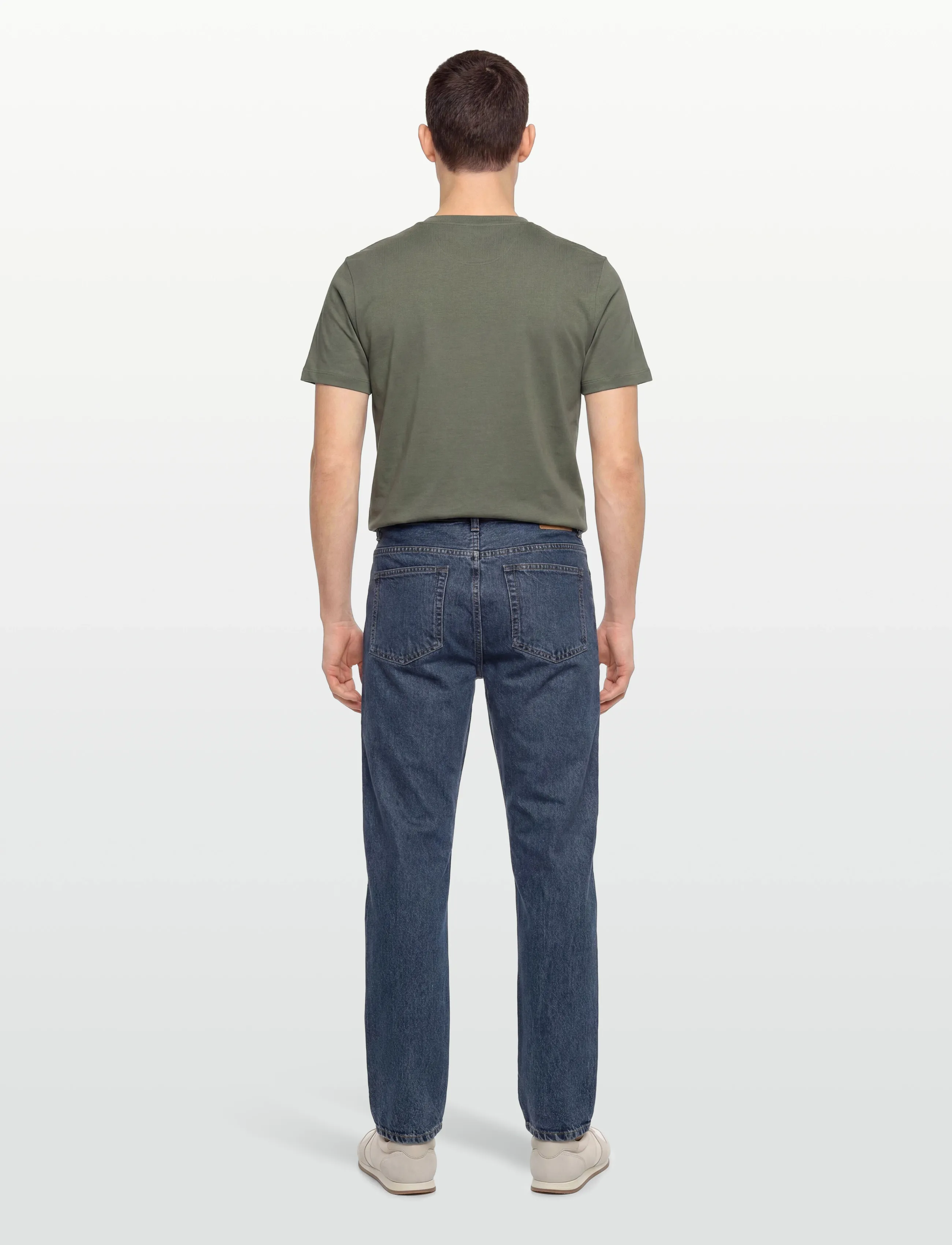 Filippa K - Tapered Cropped Jeans - regular jeans - washed mid blue - 4
