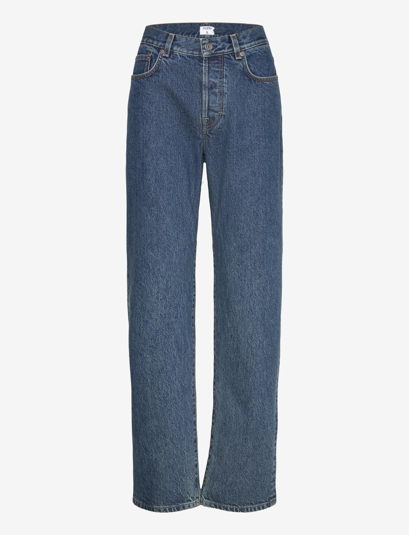 Filippa K - Boyfriend Jeans - boyfriend-teksad - washed mid blue - 0