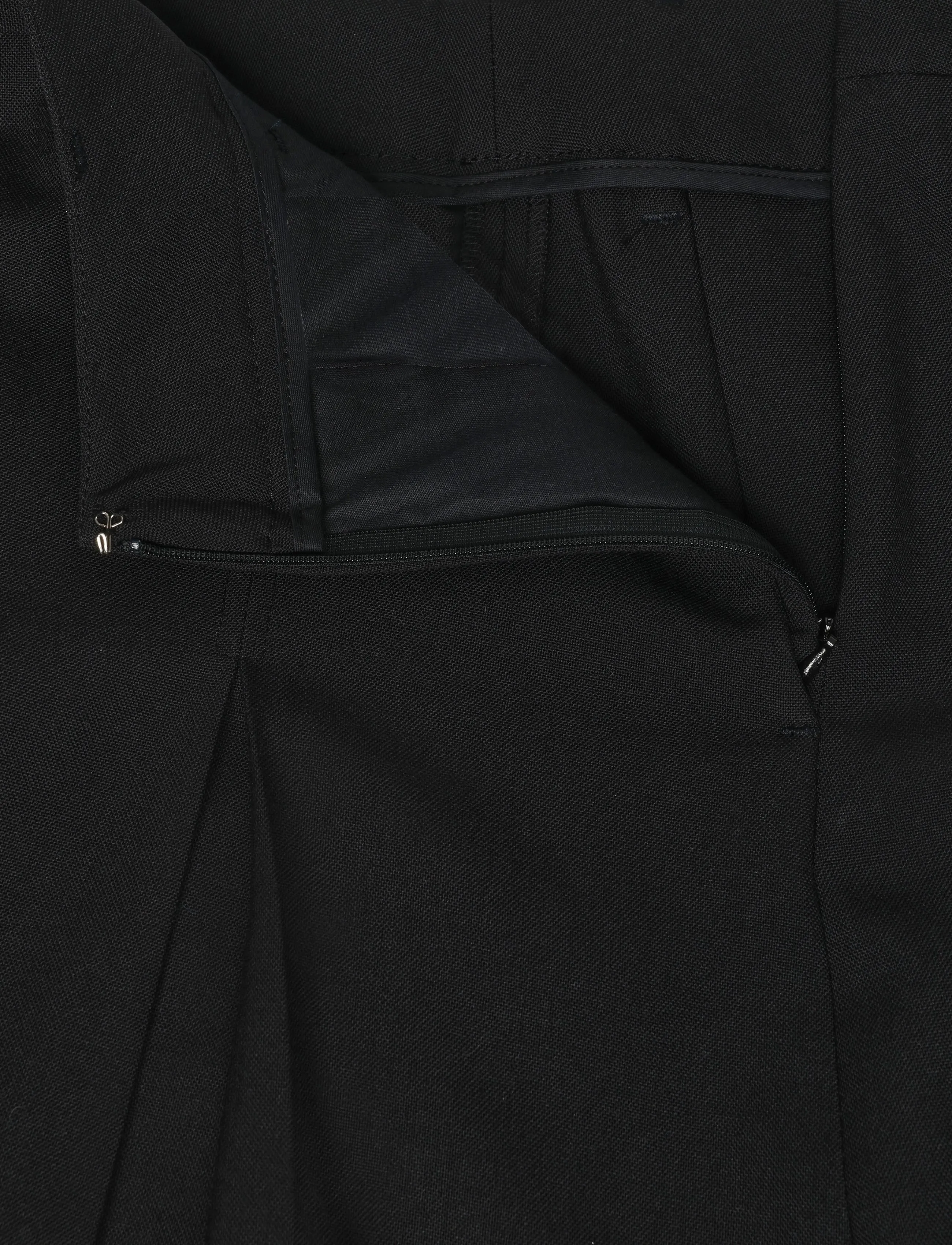 Filippa K - Pleated Wool Skirt - pleated skirts - black - 2