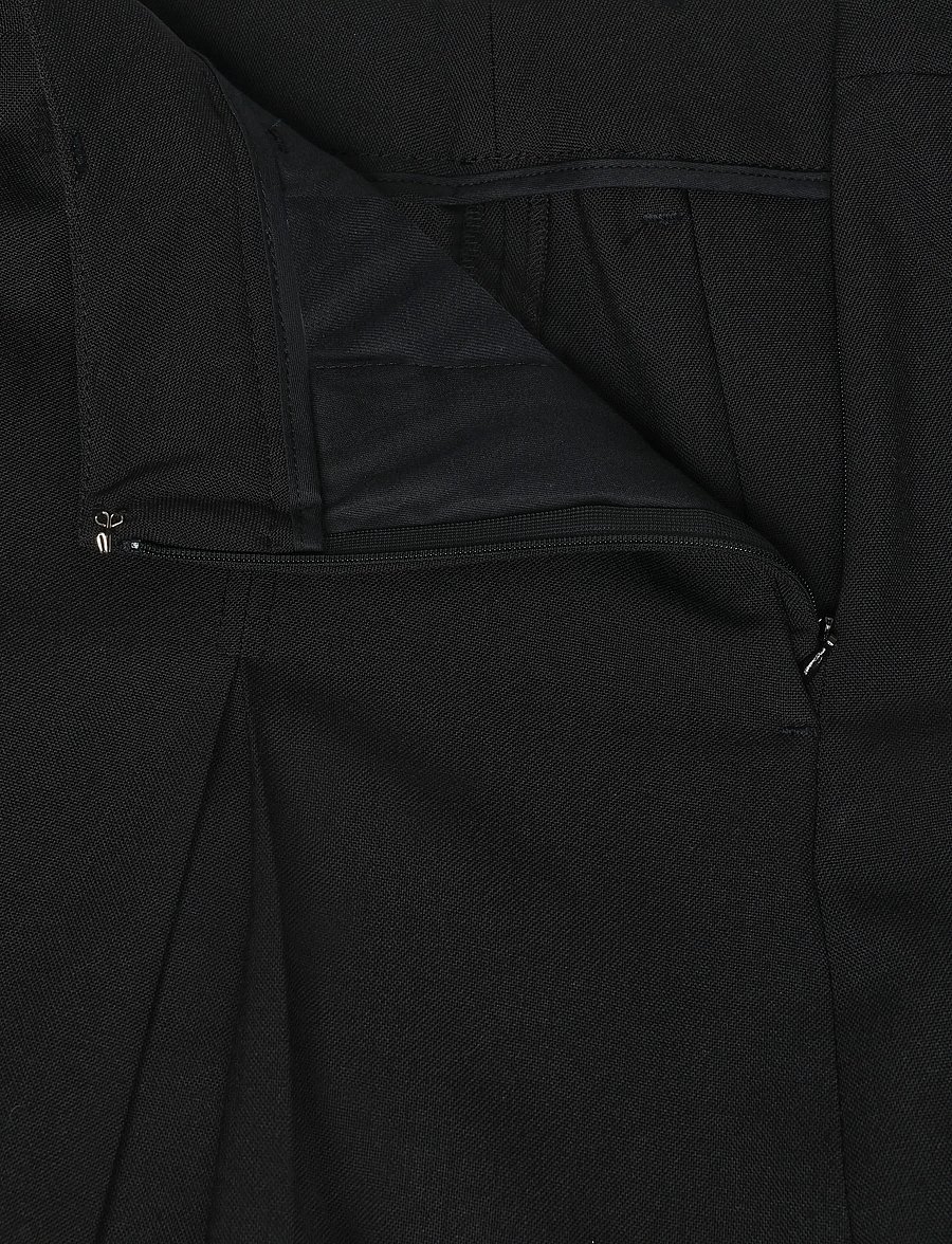 Filippa K - Pleated Wool Skirt - faltenröcke - black - 2