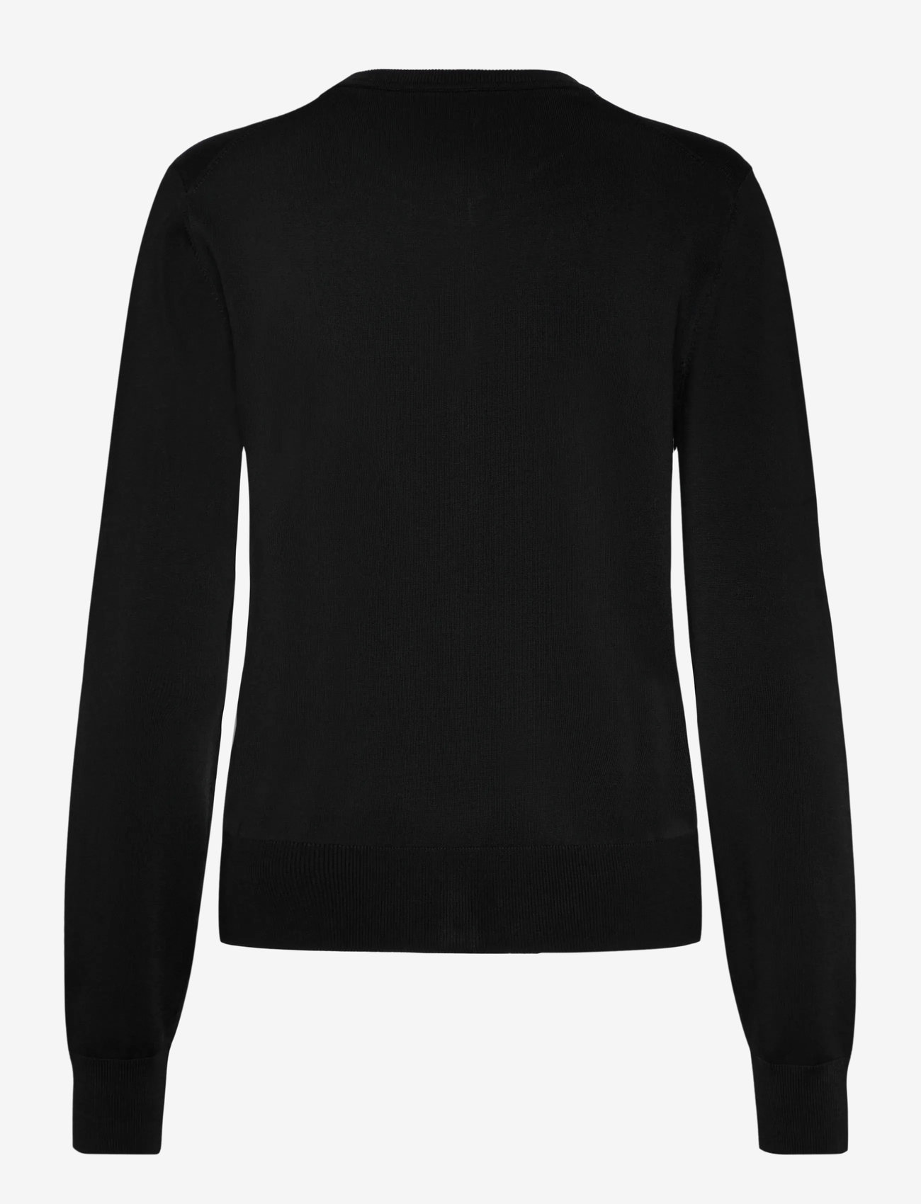 Filippa K - Glossy Knit Cardigan - koftor - black - 1