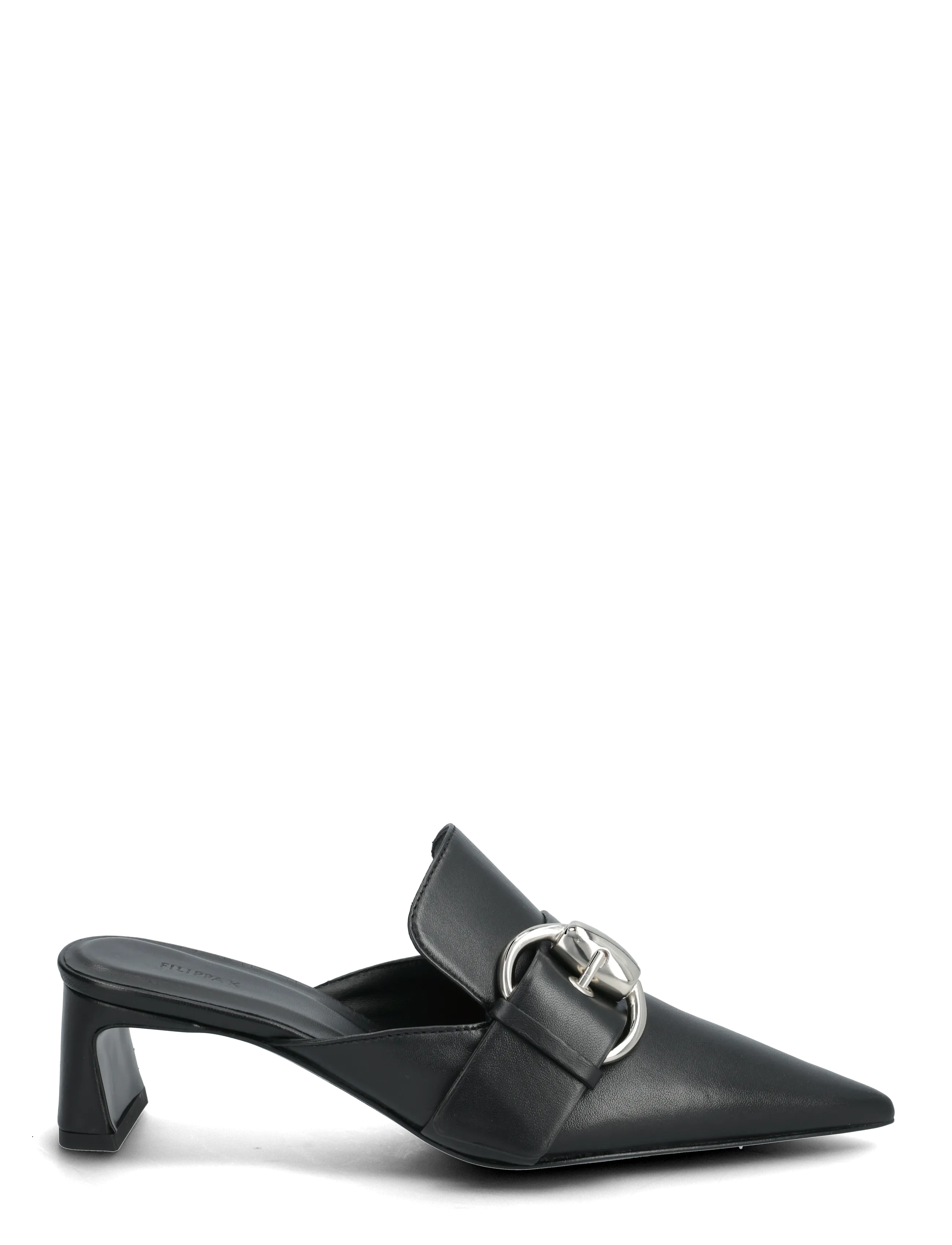 Buckle Kitten Mule 2